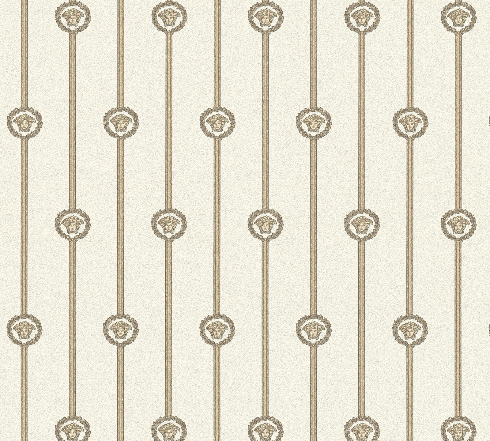 AS Vliestapete Versace 6 Barock Tapete Weiß 791735