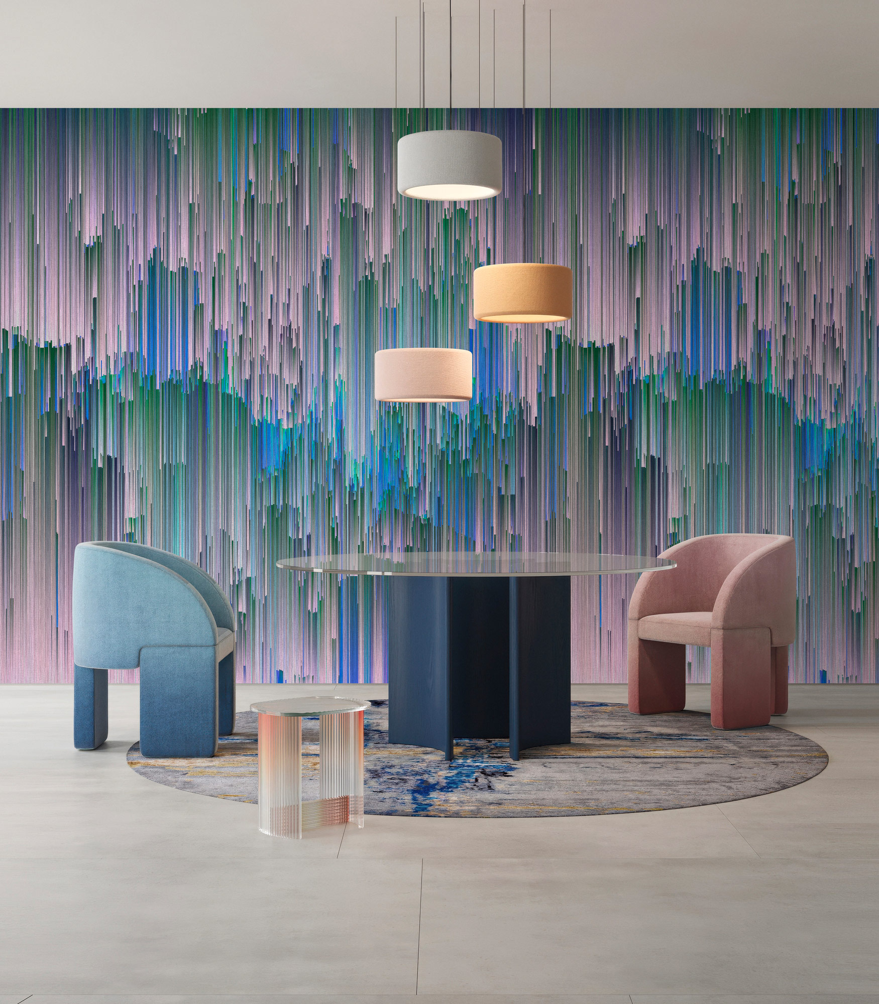 AS Fototapete Walls by Patel 5 3D Blau DD135011