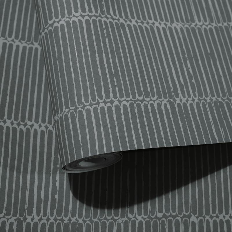 Hohenberger Vliestapete Chalk Beams in Order Grey 65485