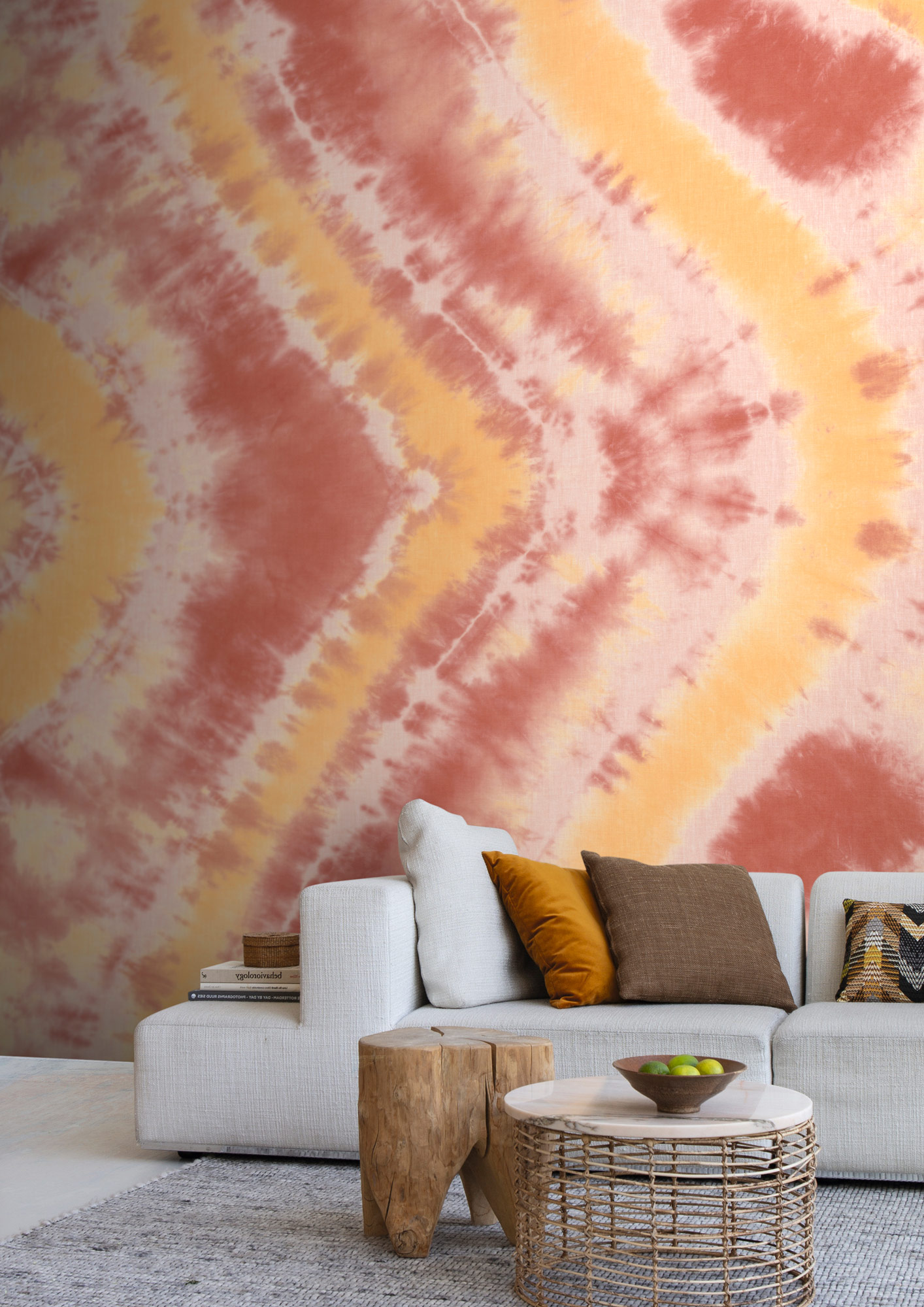 Rasch Fototapete Beachhouse Rot 367638