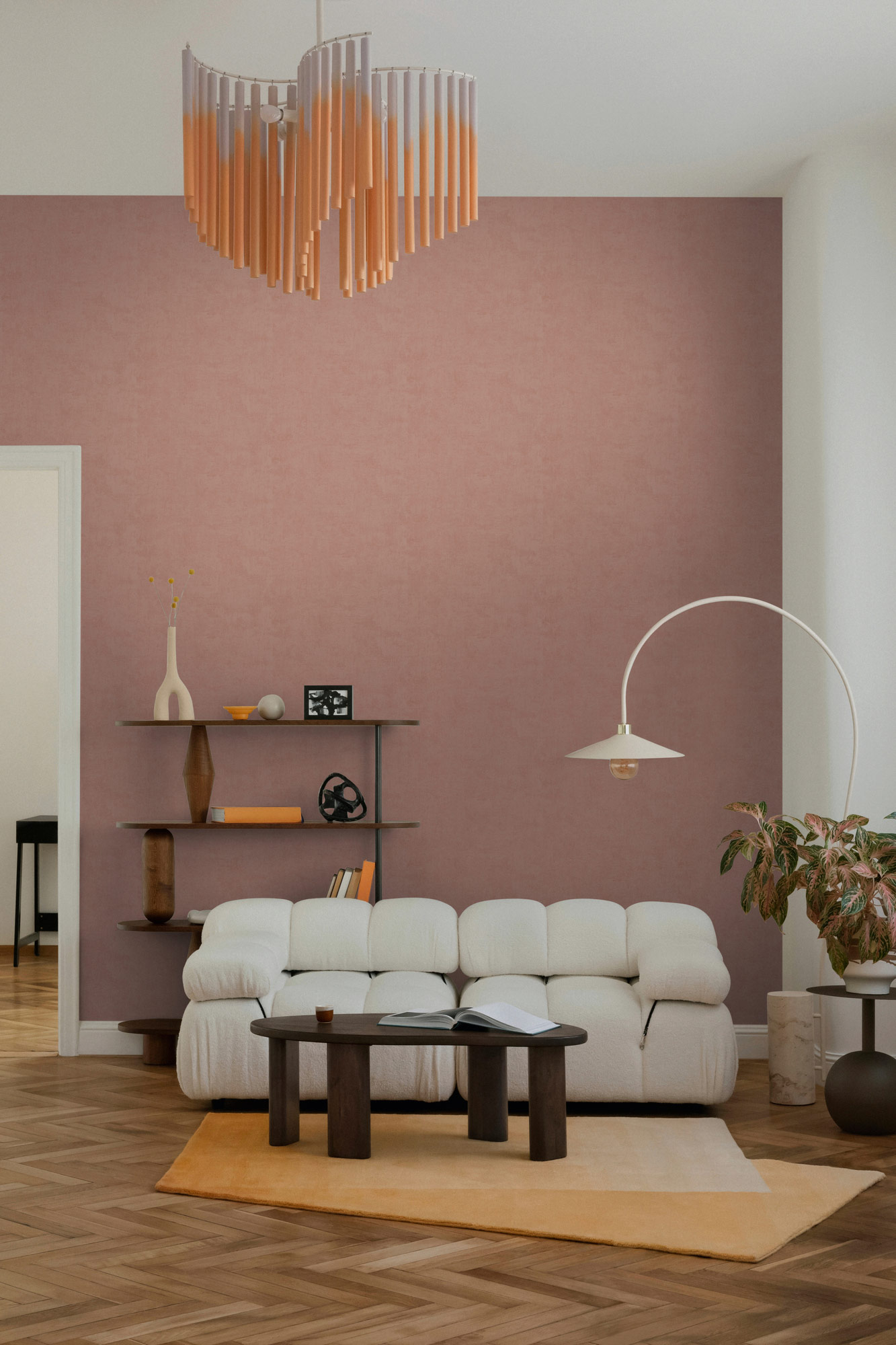 AS Vliestapete Nordic Feeling Unitapete Braun 791532