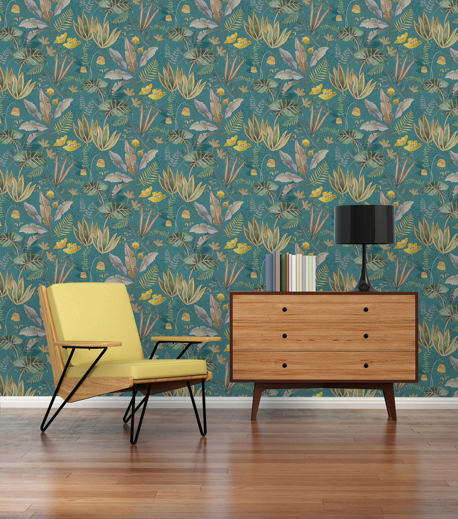 Livingwalls Vliestapete Famous Garden Floral 393483