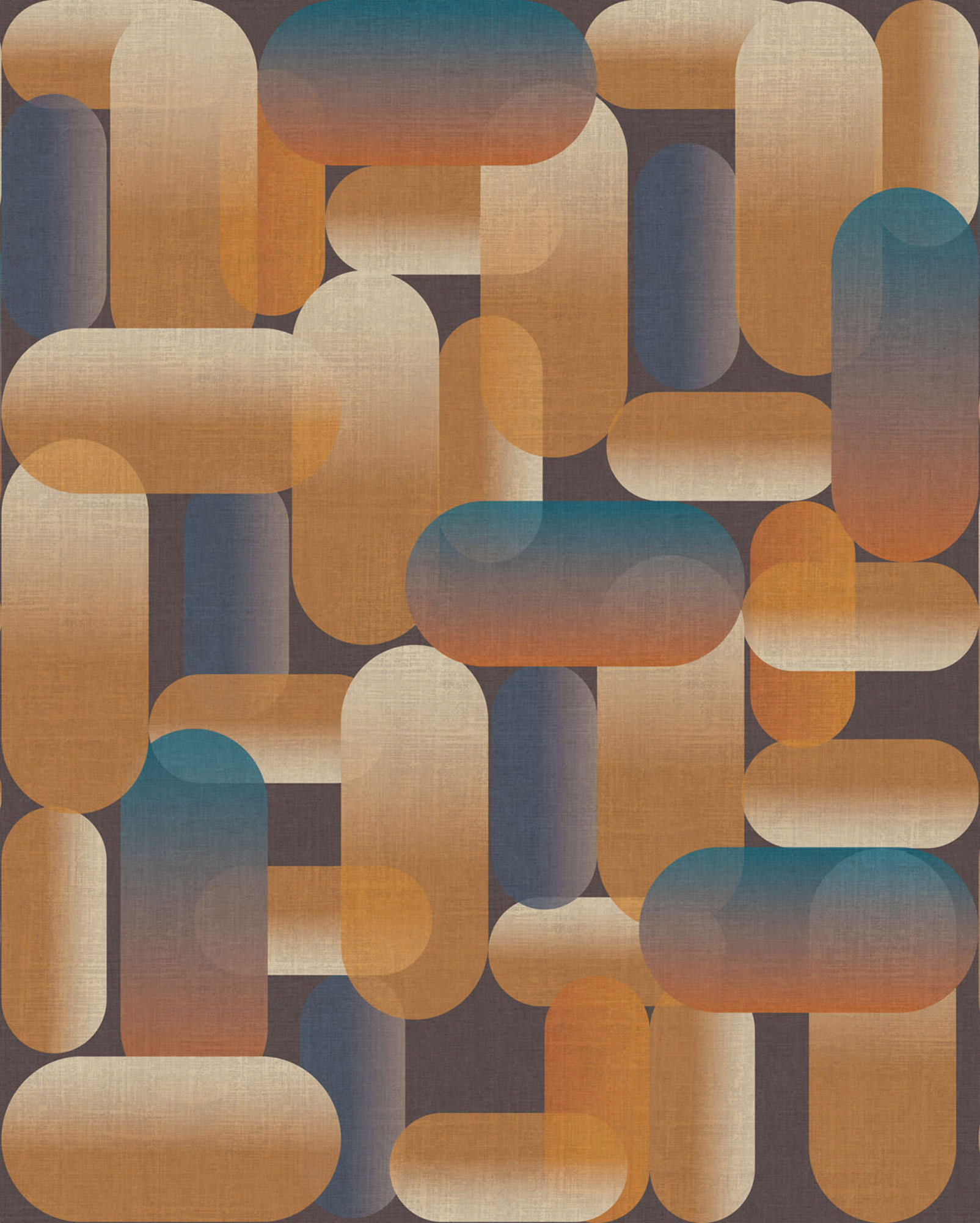 Rasch Fototapete Magic Walls 3-D-Effekt Retro 364057