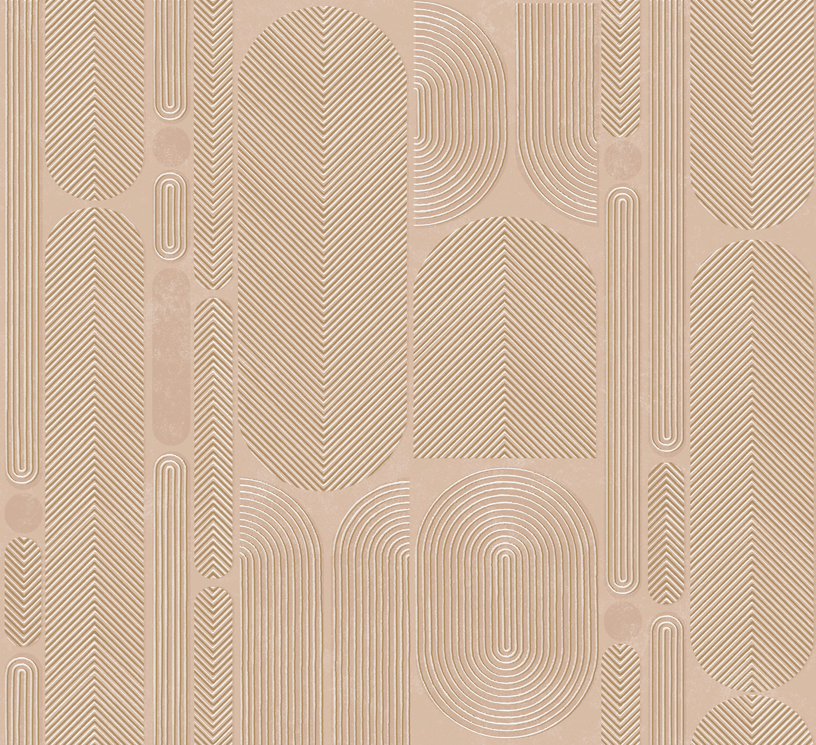 Masureel Vliestapete Rock Ovala Peach ROC204