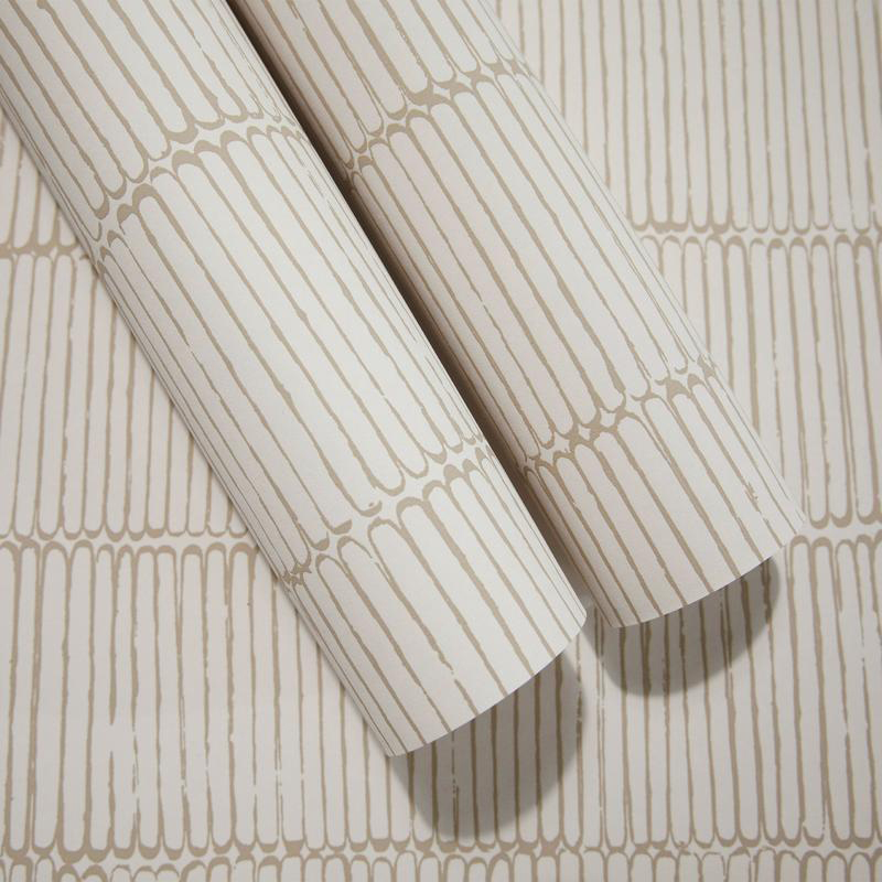 Hohenberger Vliestapete Chalk Beams in Order Powder 65497