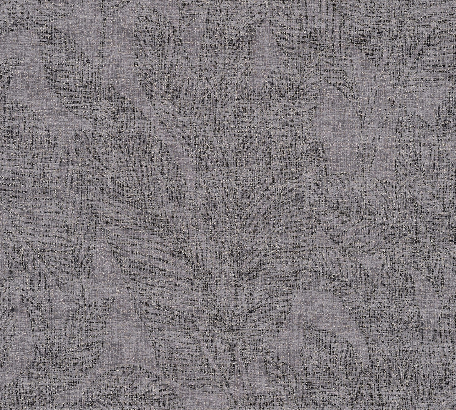 AS Vliestapete CosmoLiving Palmenblätter Grau 790645