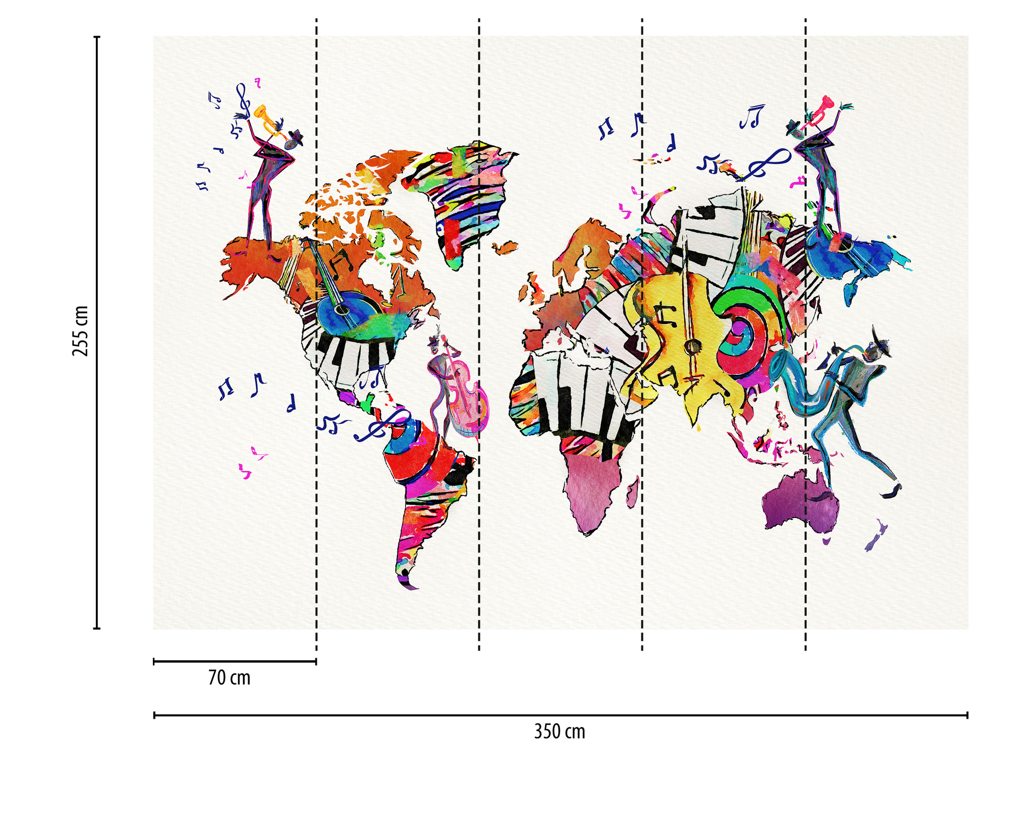 AS Fototapete Designwalls 2 Kunst Musik DD123702