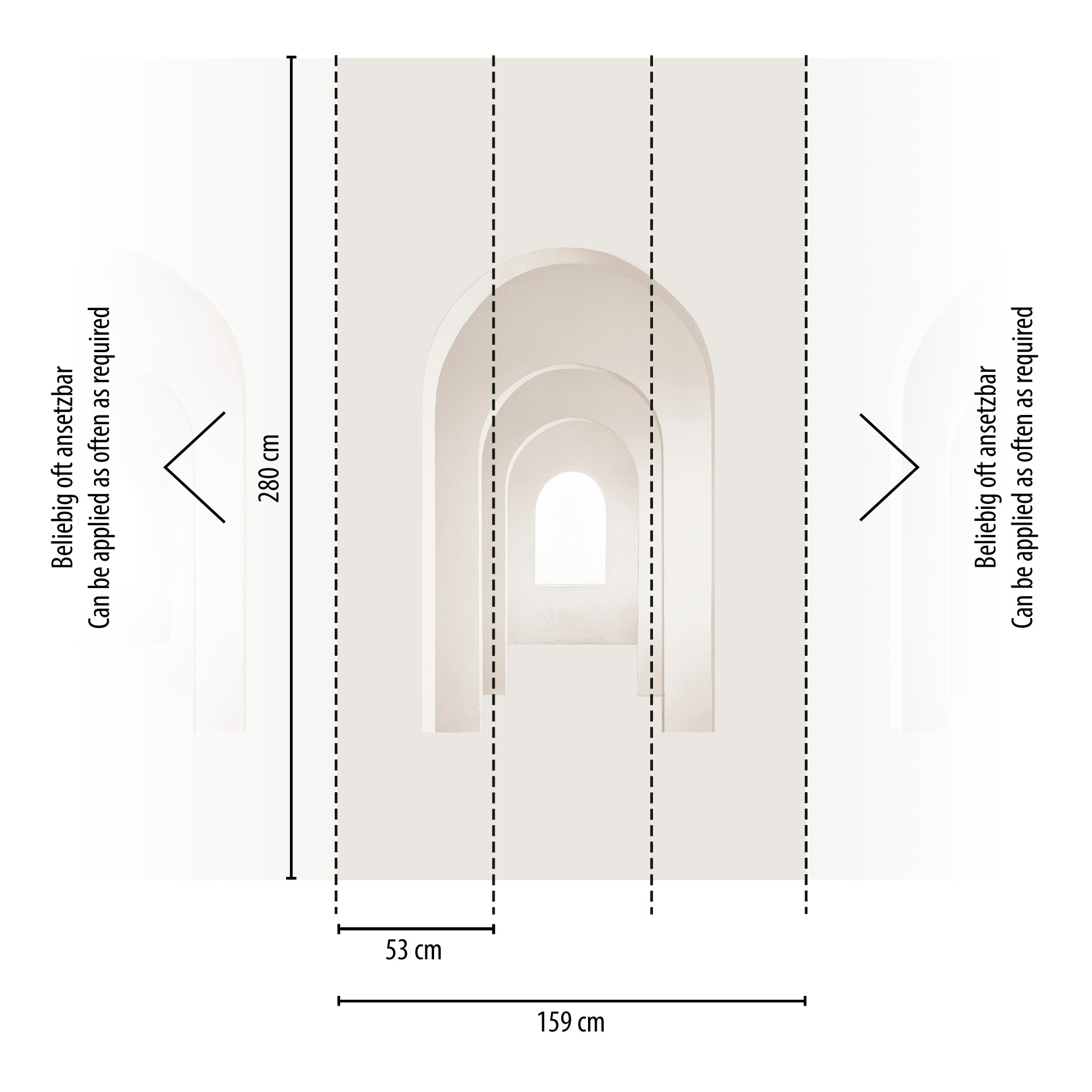Livingwalls Vliestapete The Wall 3 3D Optik 398421