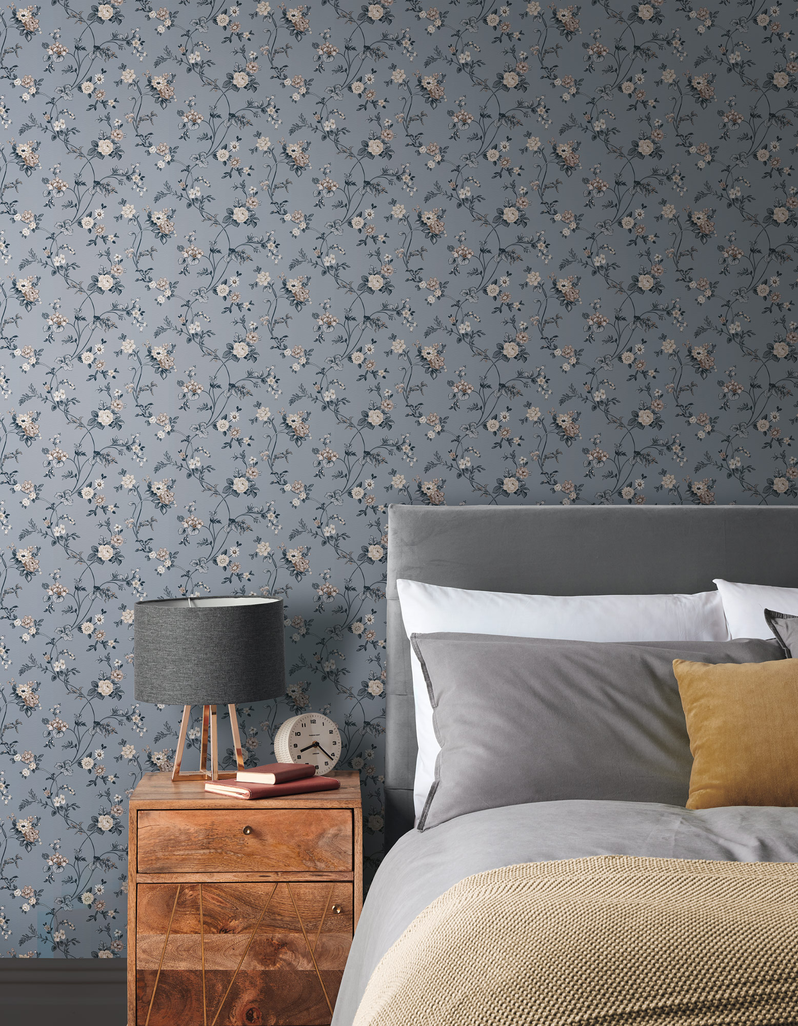 Rasch Textil Vliestapete Petite Fleur 5 Blumen 288314