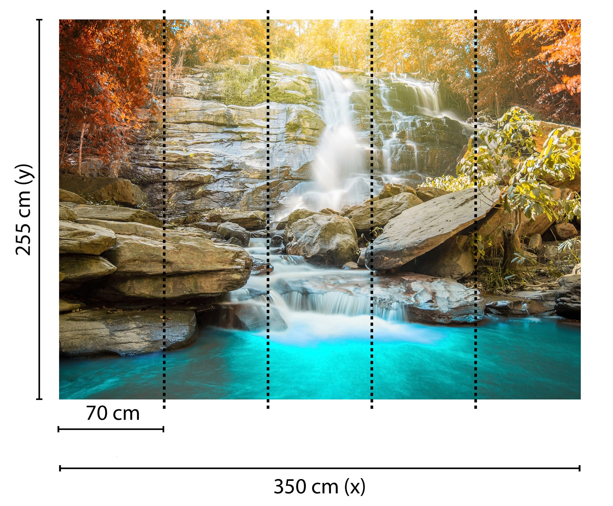 AS Fototapete Designwalls Waterfall DD118662