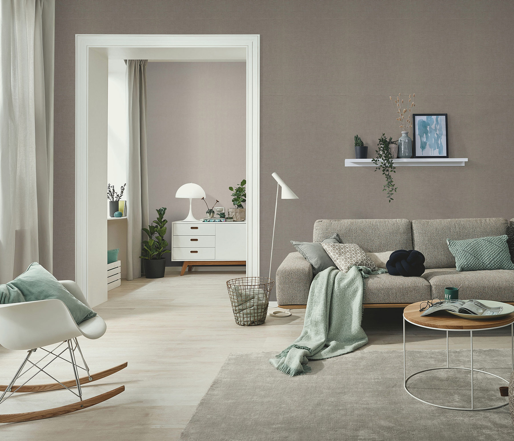 Erismann Vliestapete Aurora Unitapete 1053934