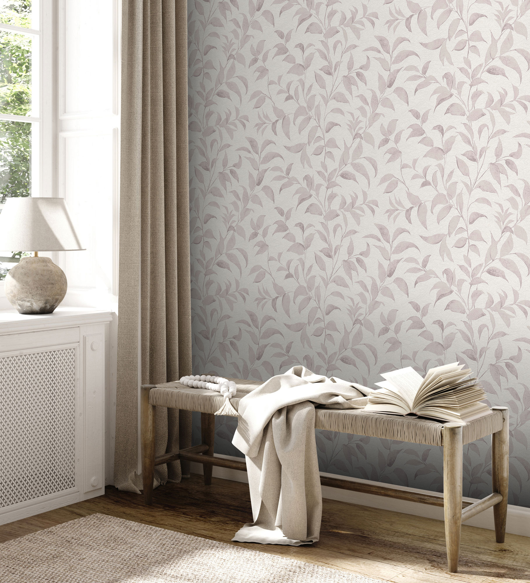 Livingwalls Vliestapete Premium Wall 2 Floral 389621