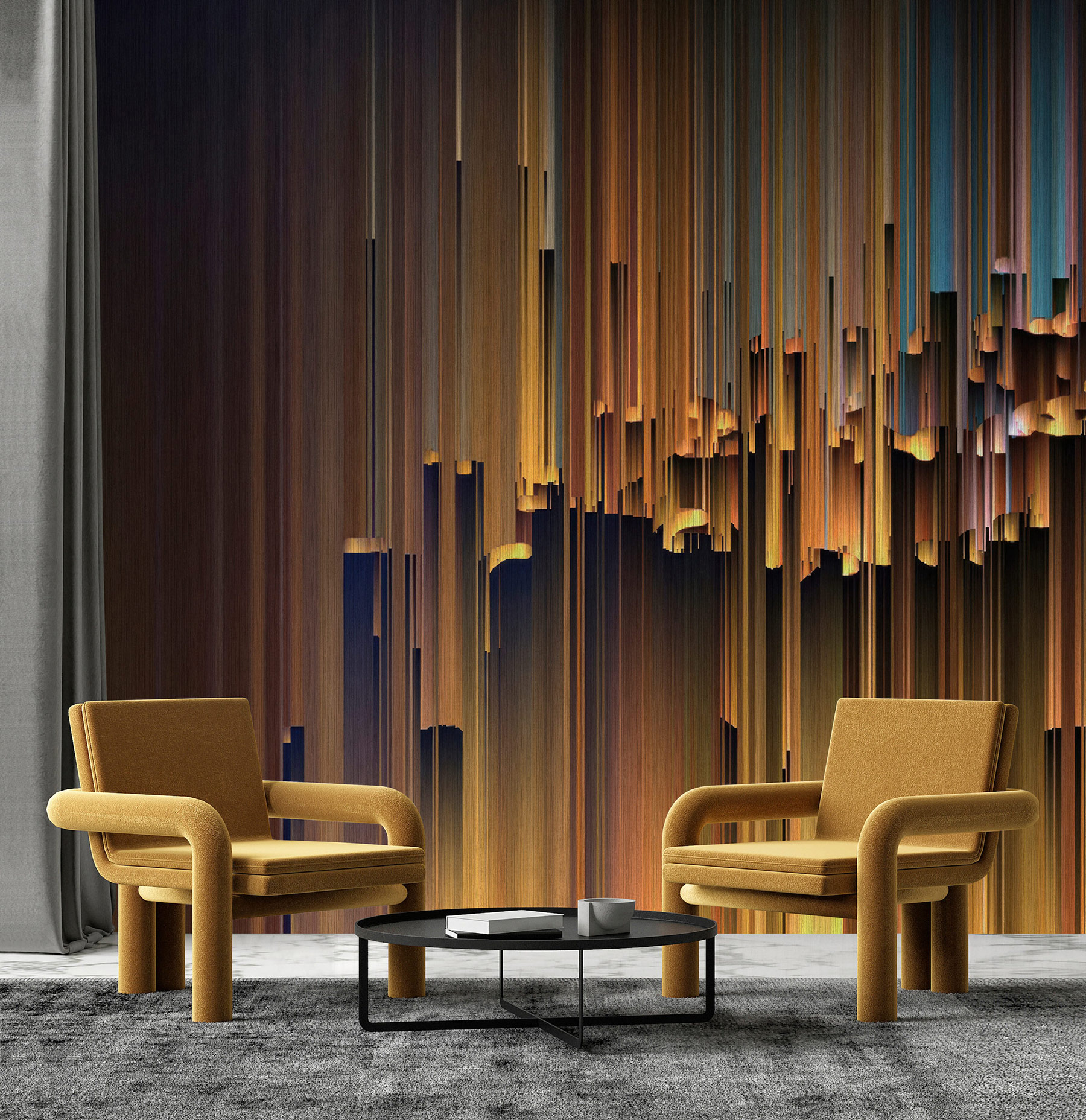 AS Fototapete Walls by Patel 5 3D Braun DD134999