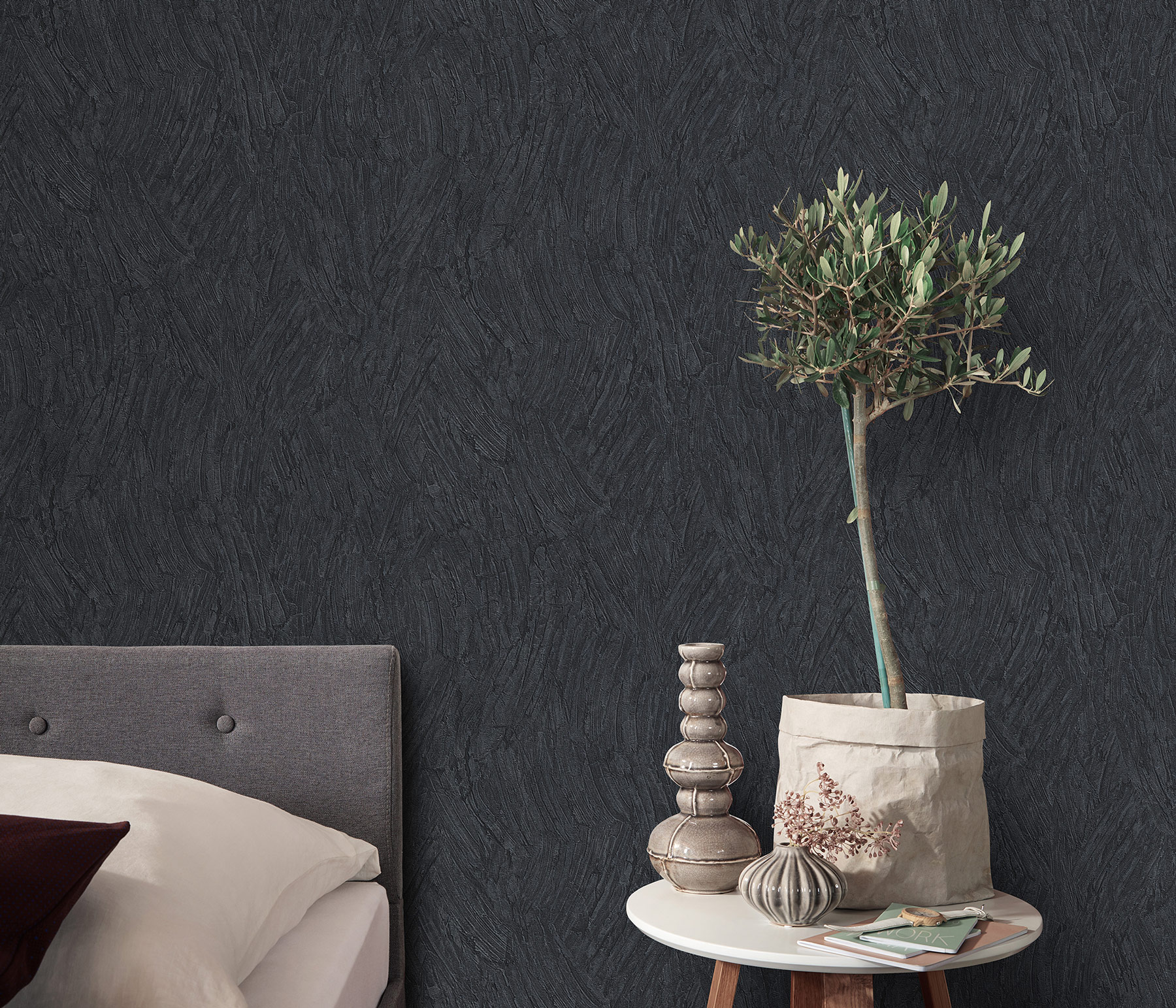 Erismann Vliestapete Focus schwarz 1030115