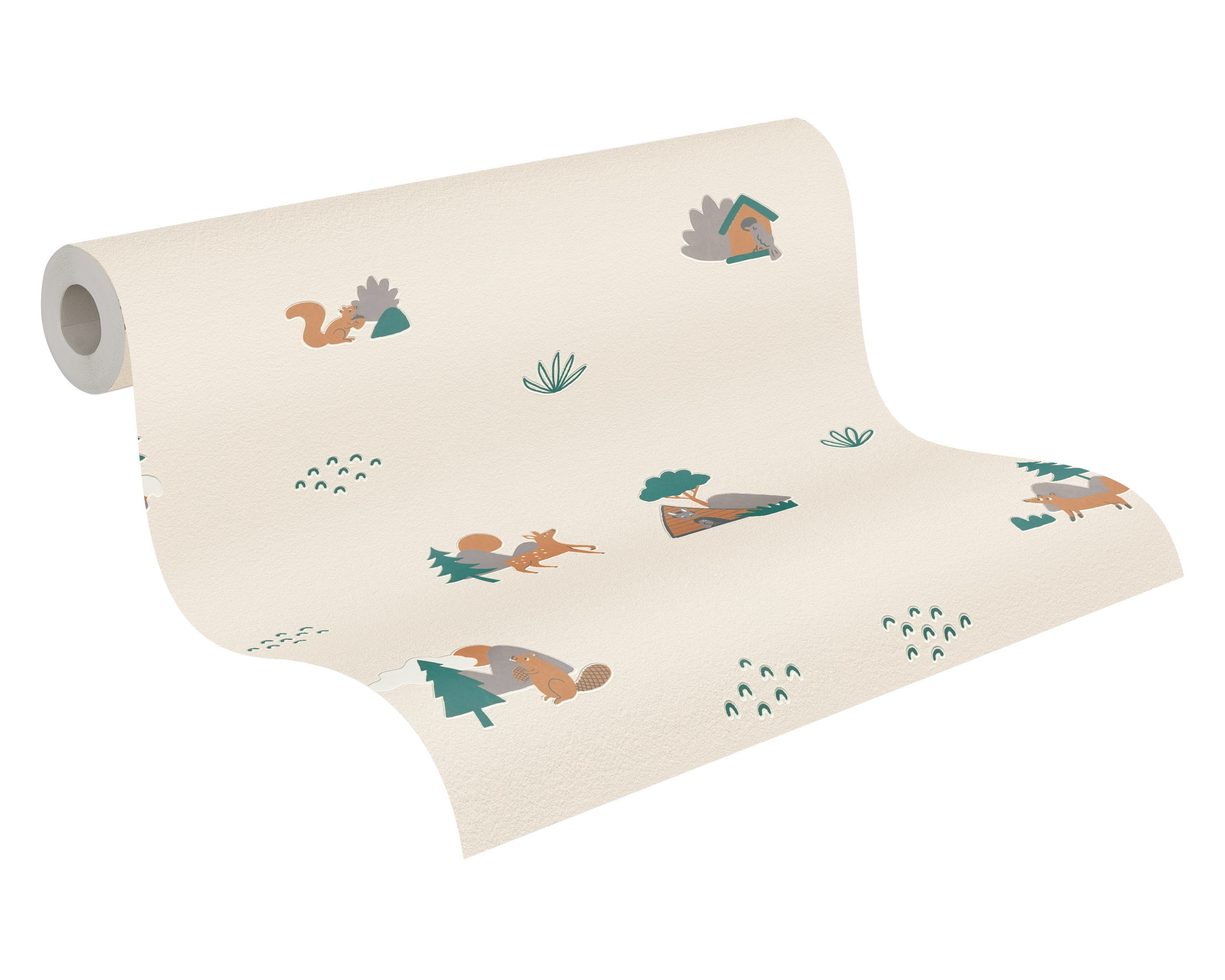AS Vliestapete Kids Studio Kinderzimmertapete Creme 792581