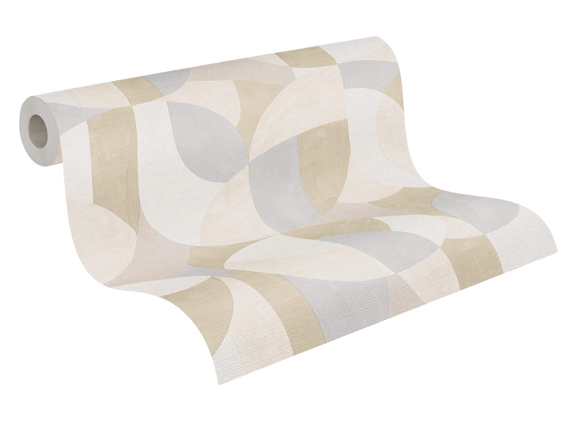 AS Vliestapete French Affair Formen Grau 399324