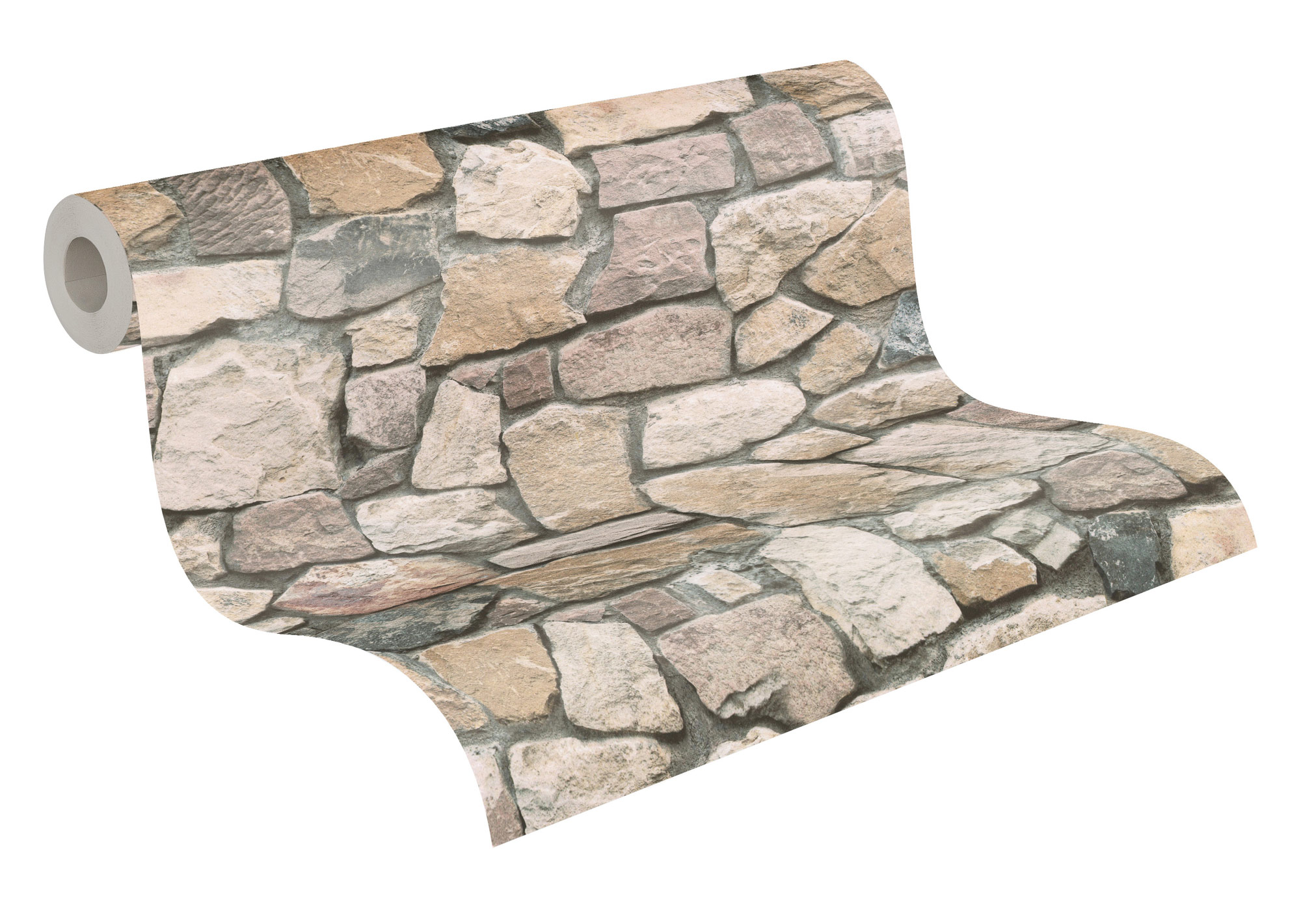 AS Tapete Il Decoro Steinoptik Naturstein Braun 692412