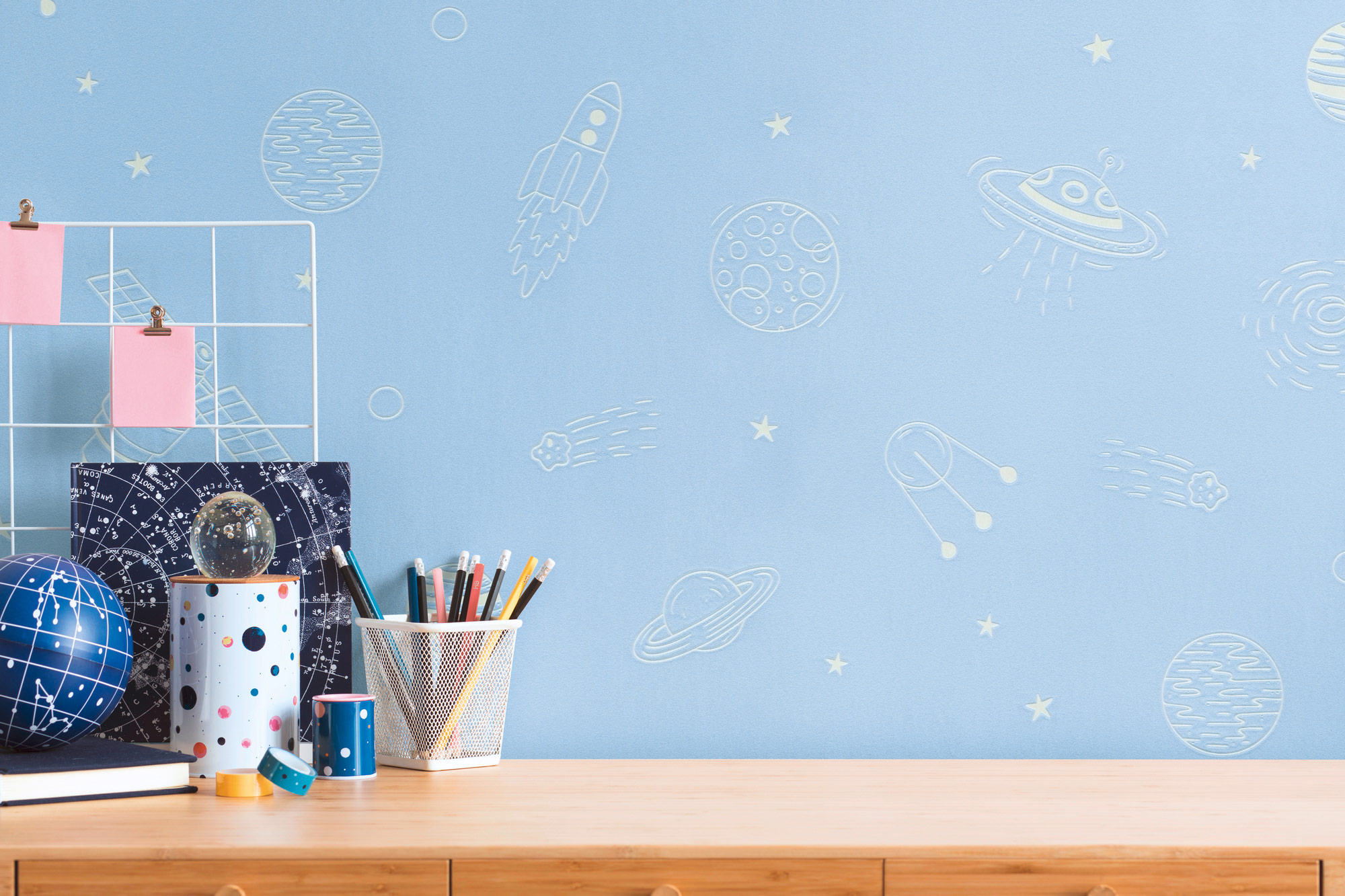AS Vliestapete Kids Studio Kinderzimmertapete Blau 792601