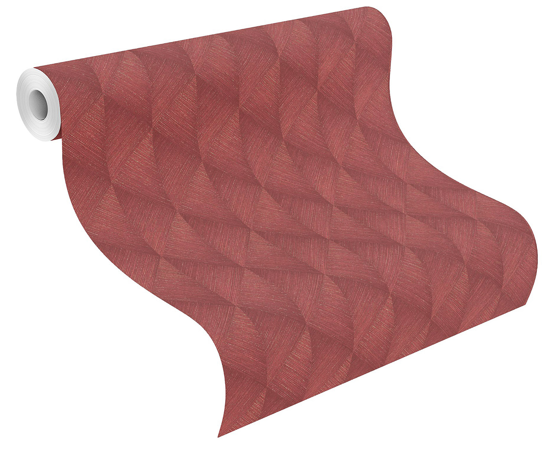Rasch Vliestapete Tropical House Streifen rot 687965