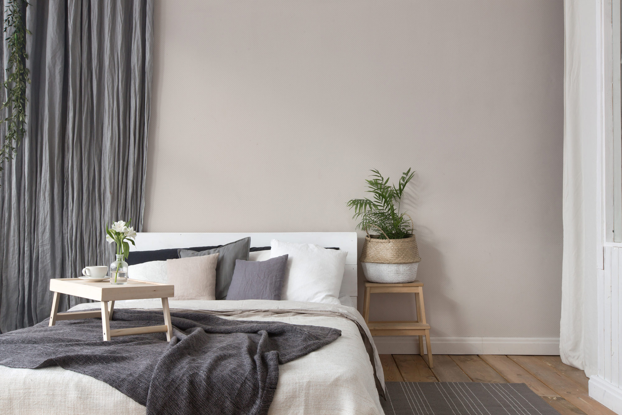 AS Vliestapete Maison Charme Punktetapete beige 390704