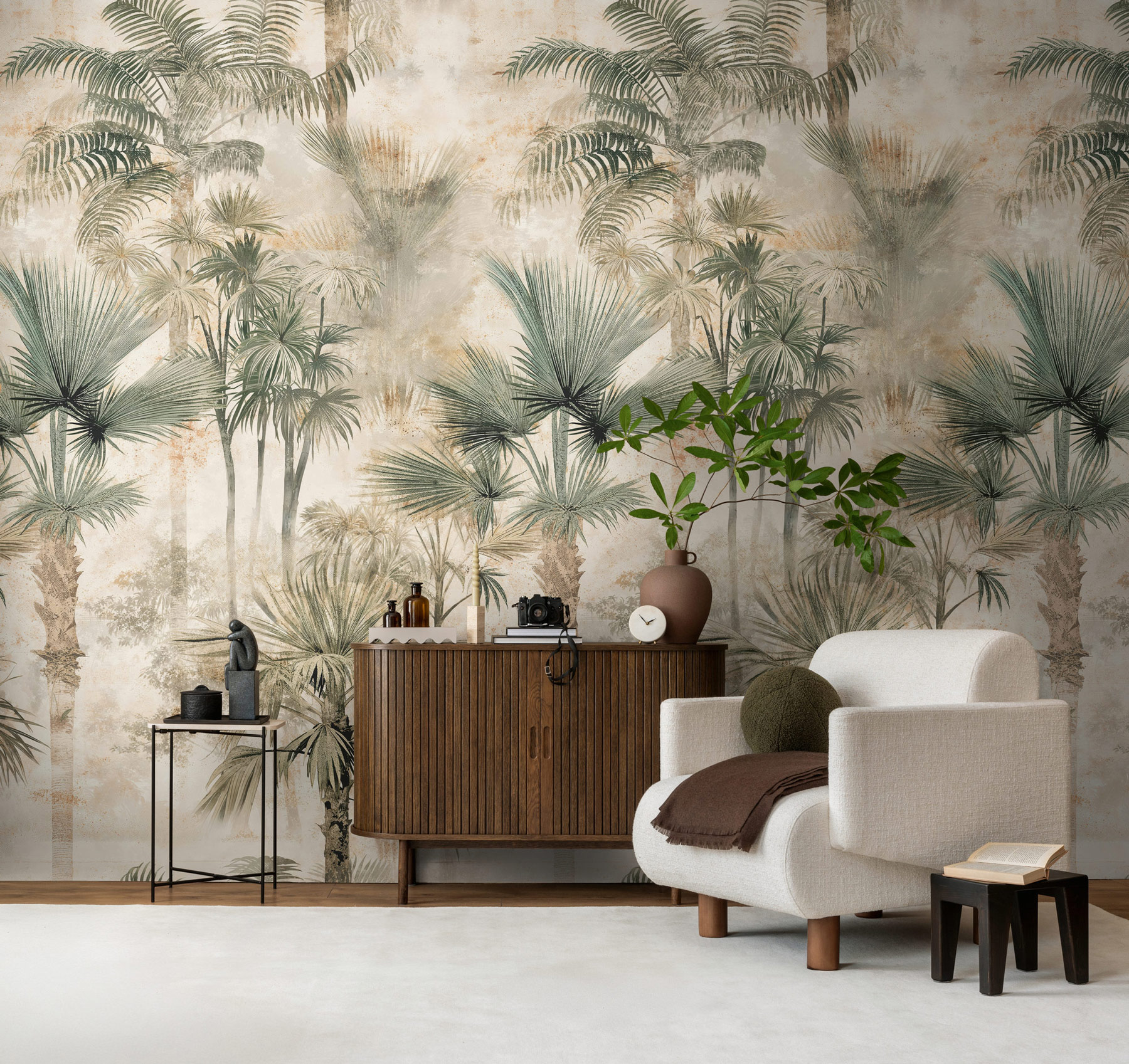 AS Fototapete MS Hot Spots Palmen Beige 790157