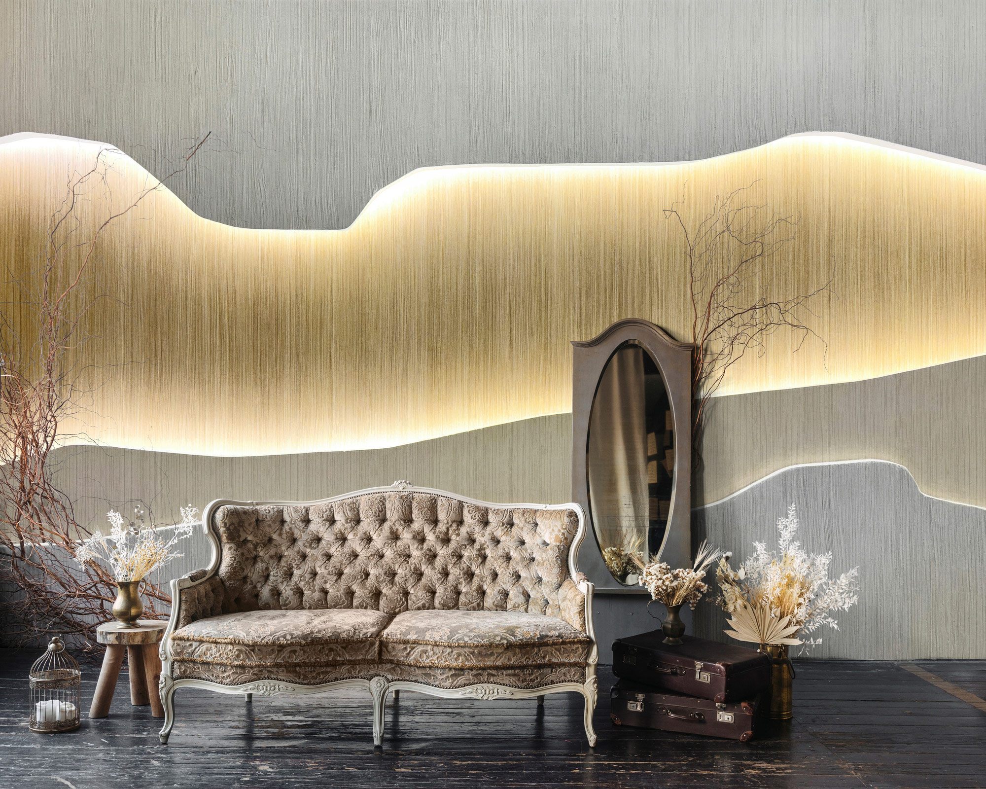 AS Fototapete Walls by Patel 5 Abstrakt Gold DD135035