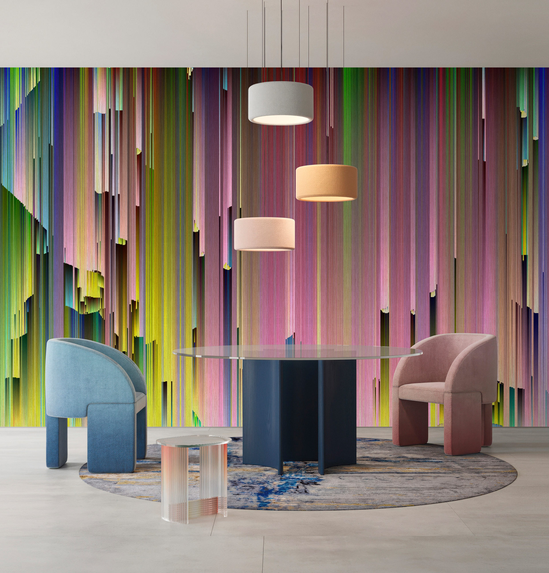 AS Fototapete Walls by Patel 5 3D Pink DD135005