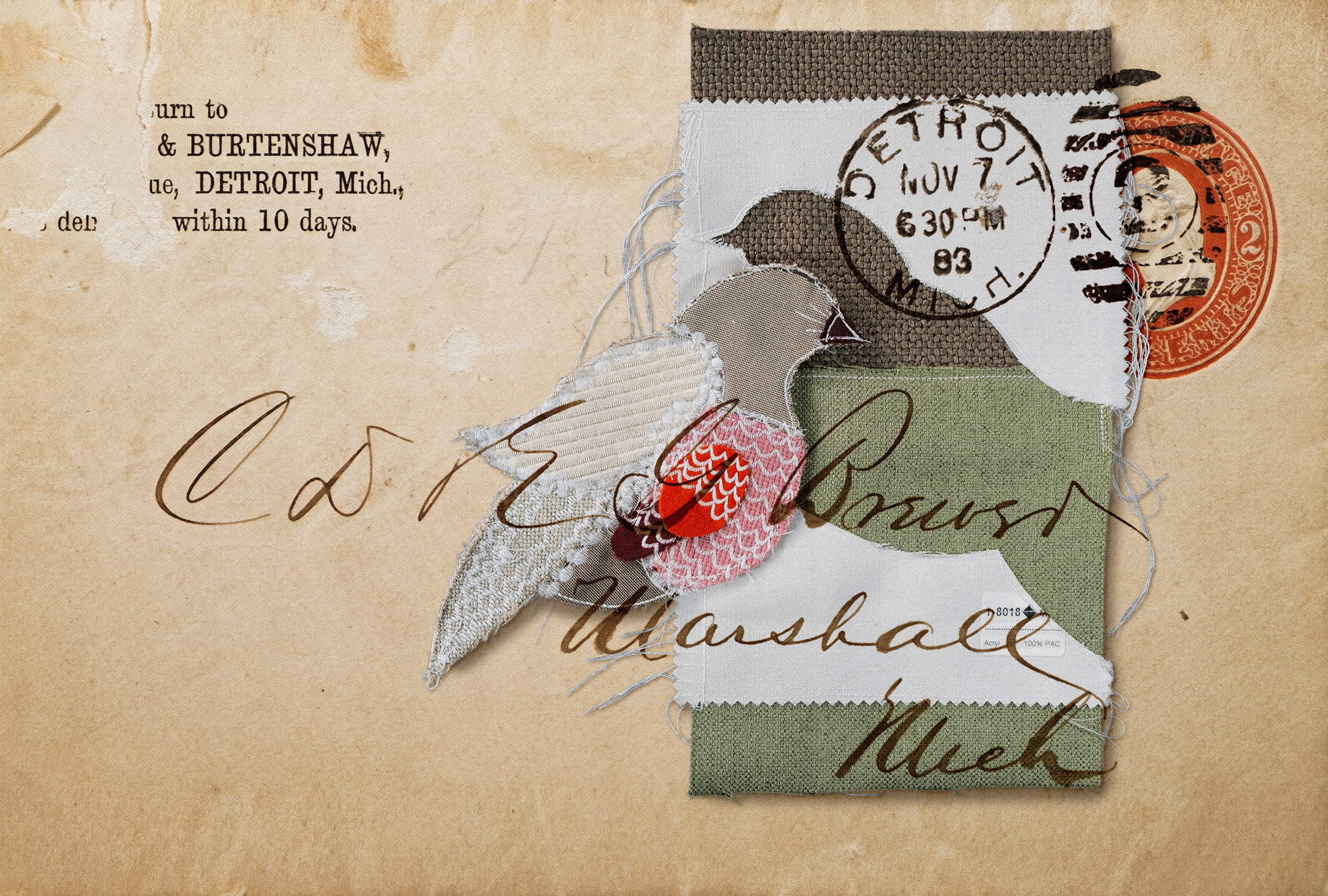 AS Fototapete Walls by Patel 5 Brief Beige DD134357