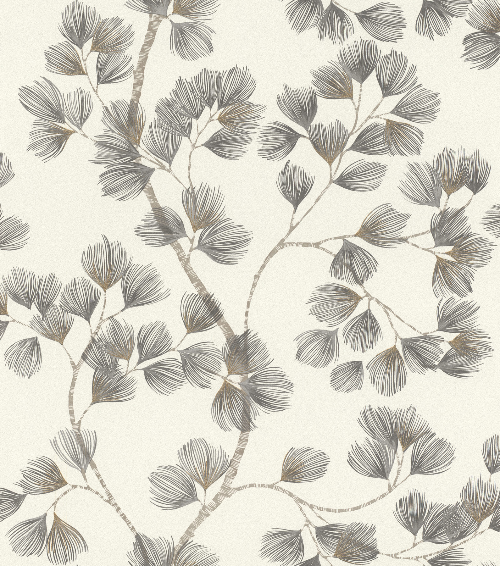 Rasch Vliestapete Allegretto Schwarz-Schwarzbraun 866933