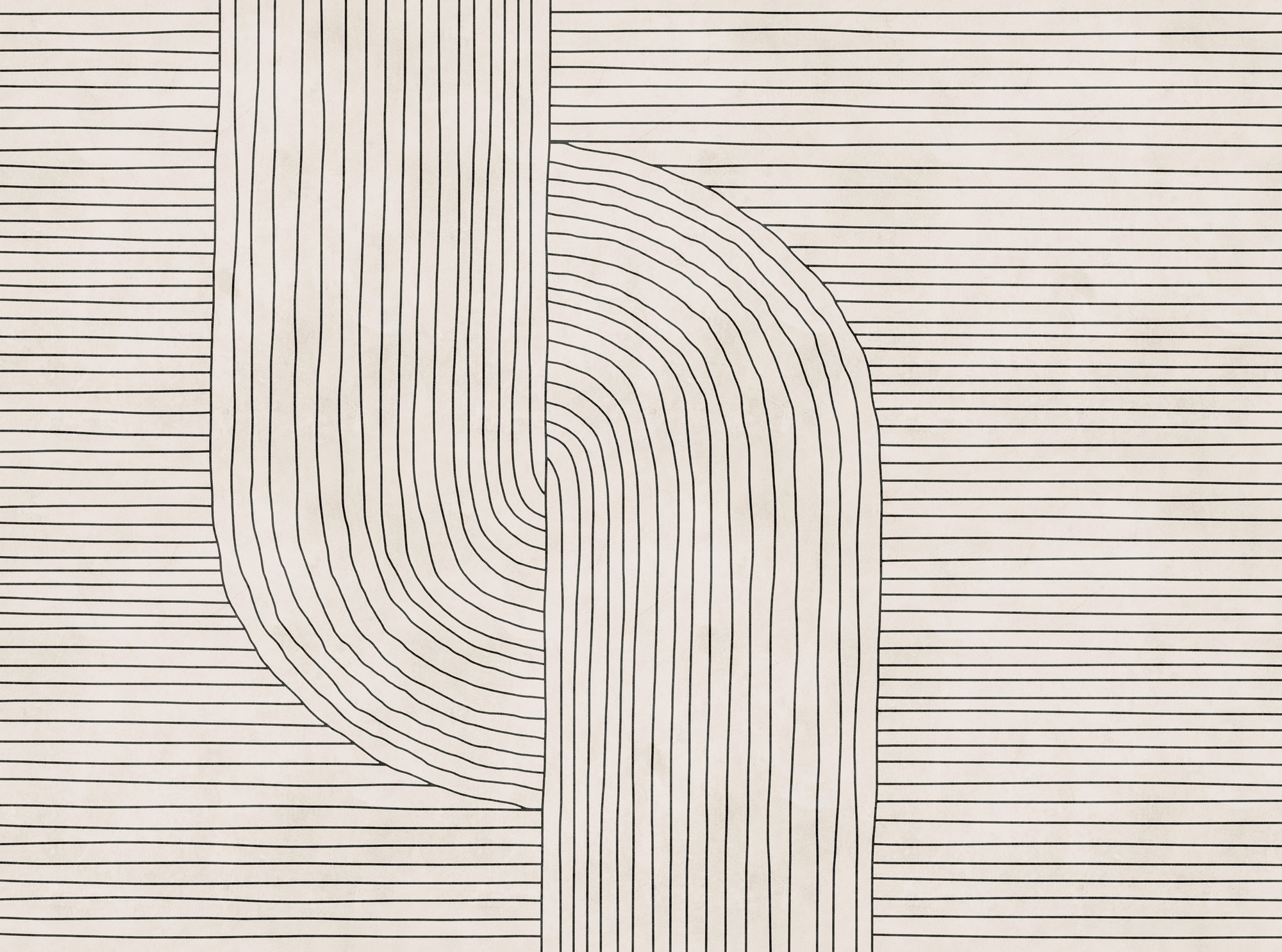 Livingwalls Vliestapete The Wall 3 Zeichnung 398941