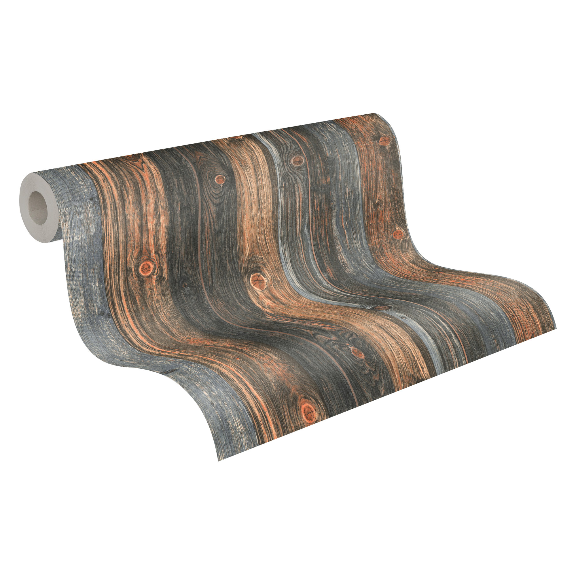 AS Vliestapete Elements 2 Holzoptik Braun 908612