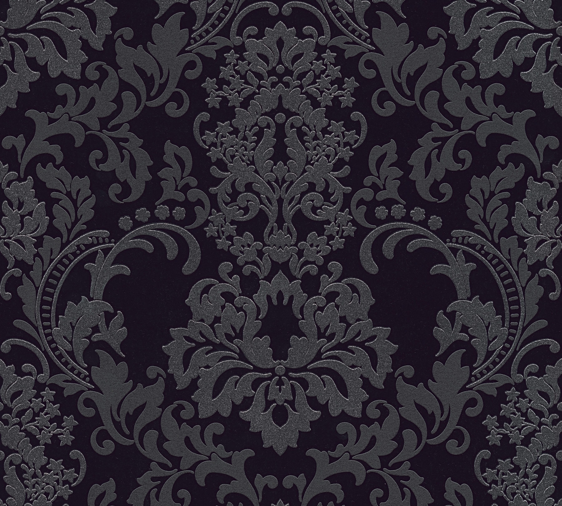 AS Vliestapete Neue Bude 2.0 Barock Tapete schwarz 361663