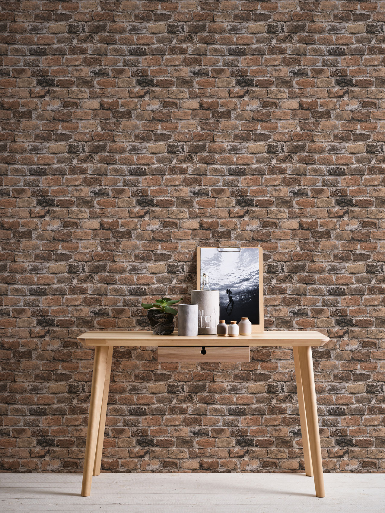 AS Vliestapete Bricks & Stones Backstein Tapete 388142