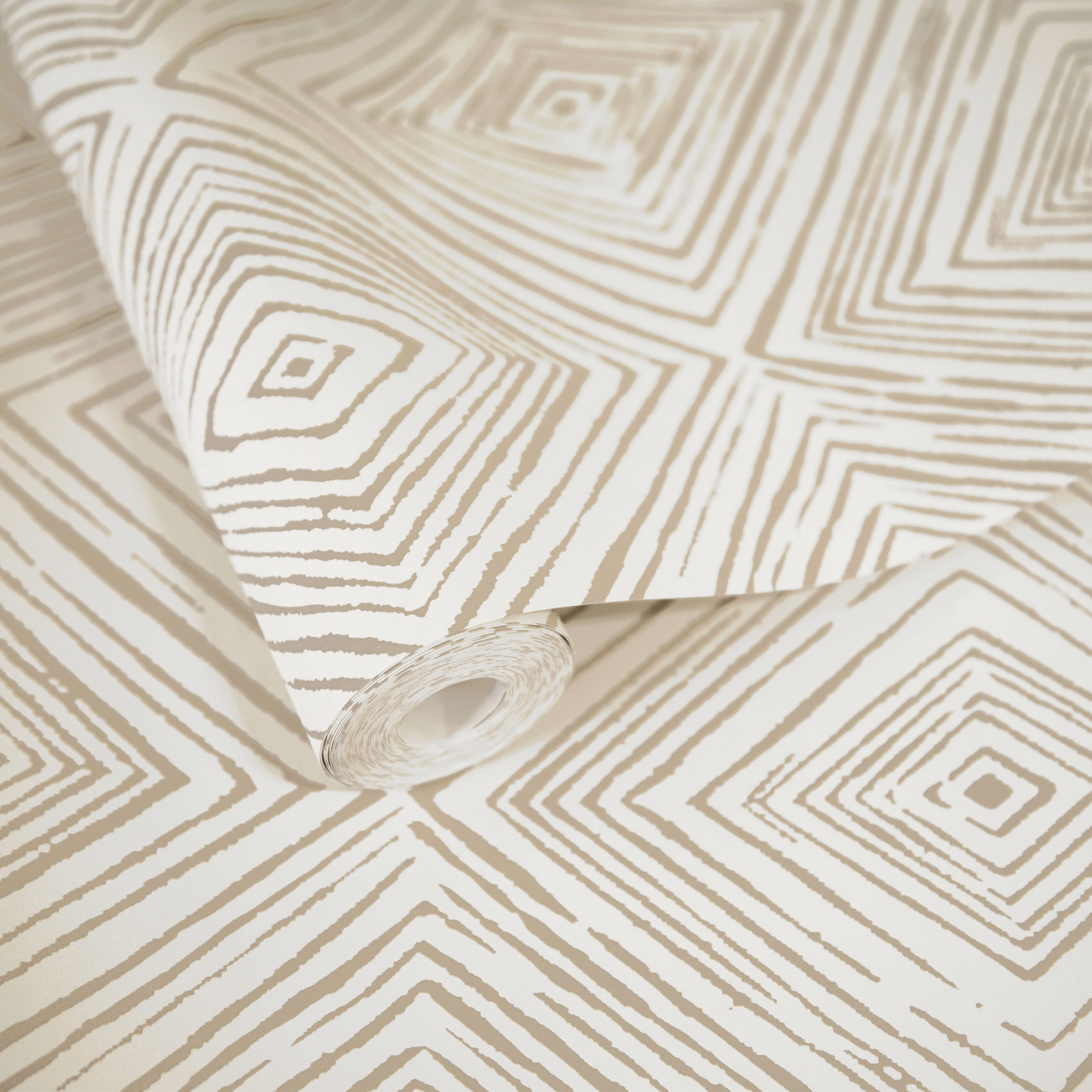 Hohenberger Vliestapete Chalk Diamand Cappuccino 65511