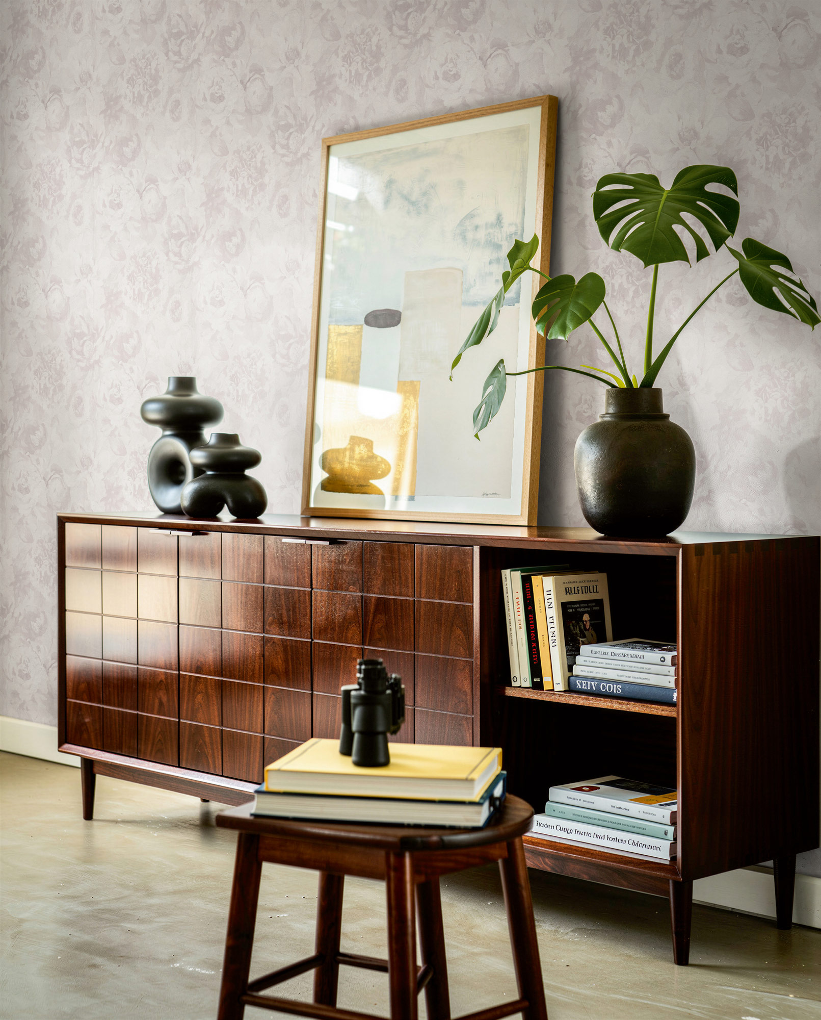 AS Vliestapete Trend Spectrum Blumentapete Creme 792313