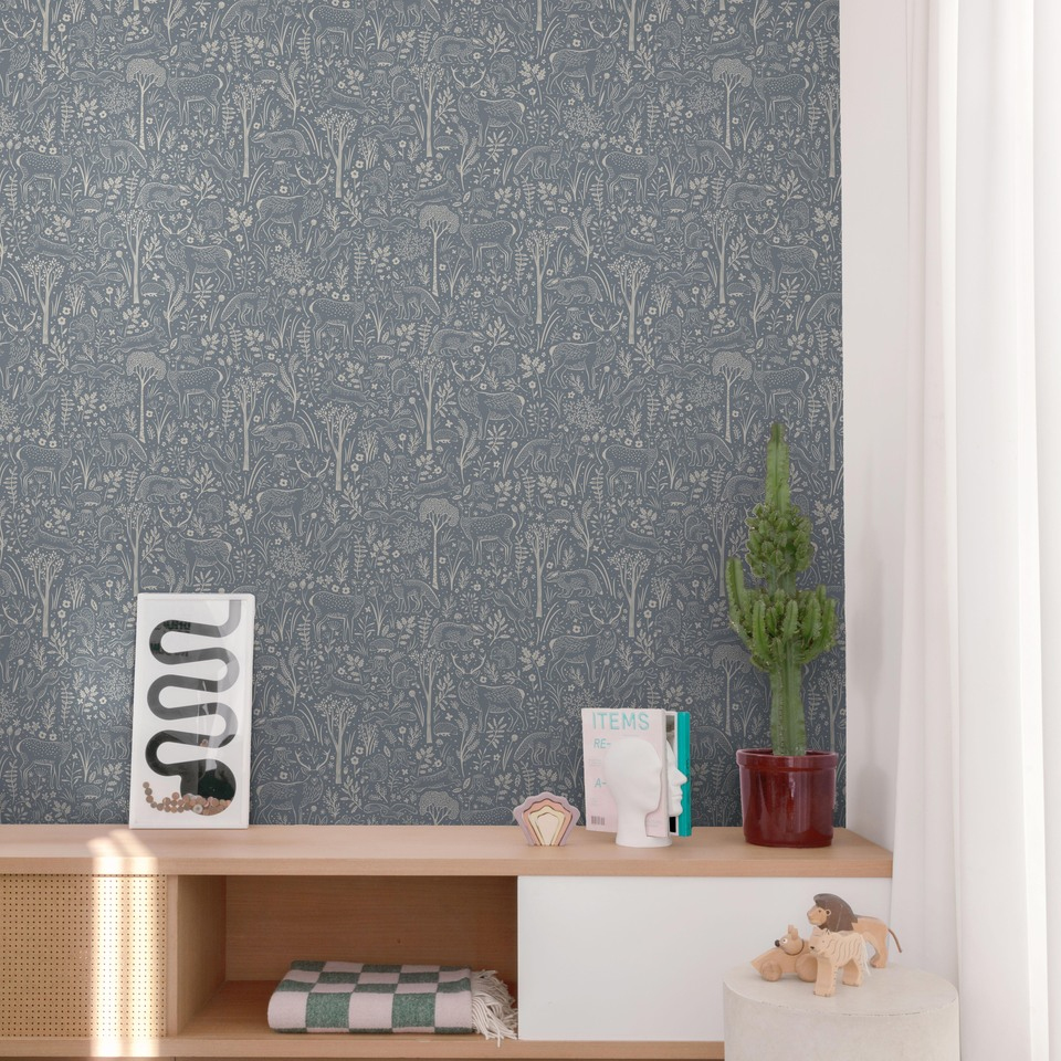 Grandeco Vliestapete Little Dreamers blau LD3415