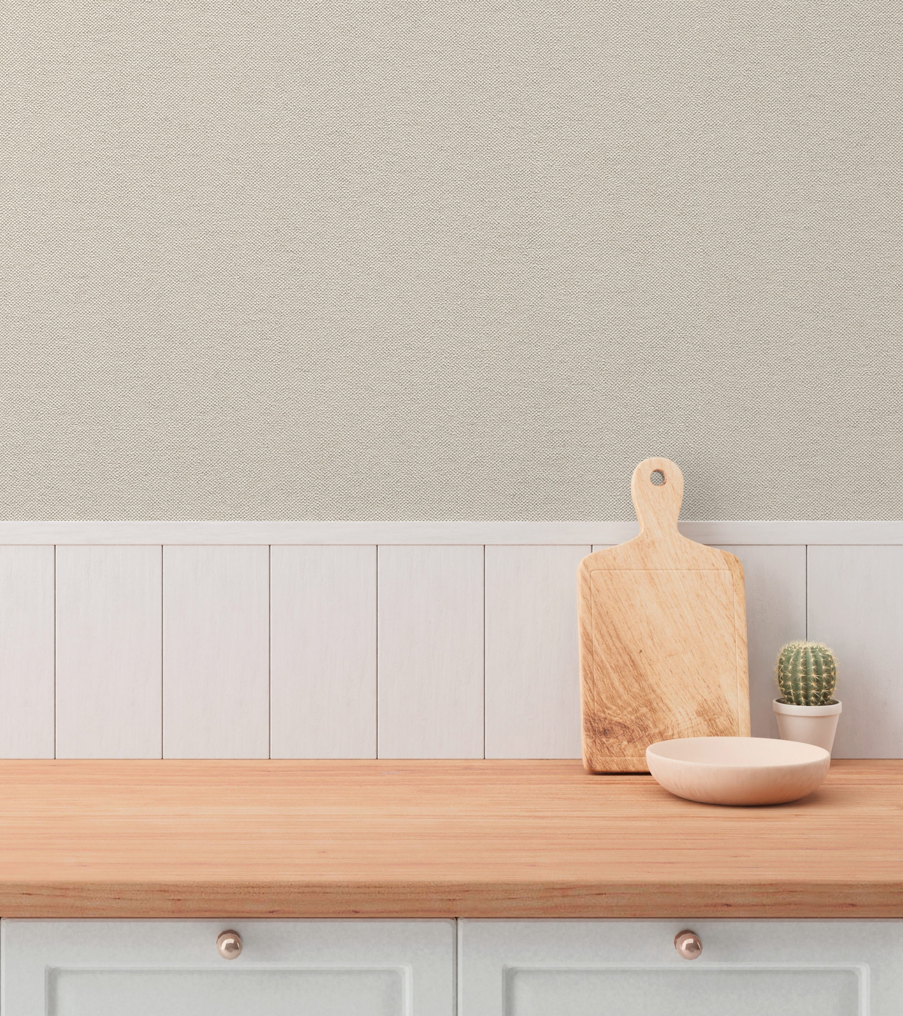 AS Vliestapete Hygge 3 Uni Beige 790988