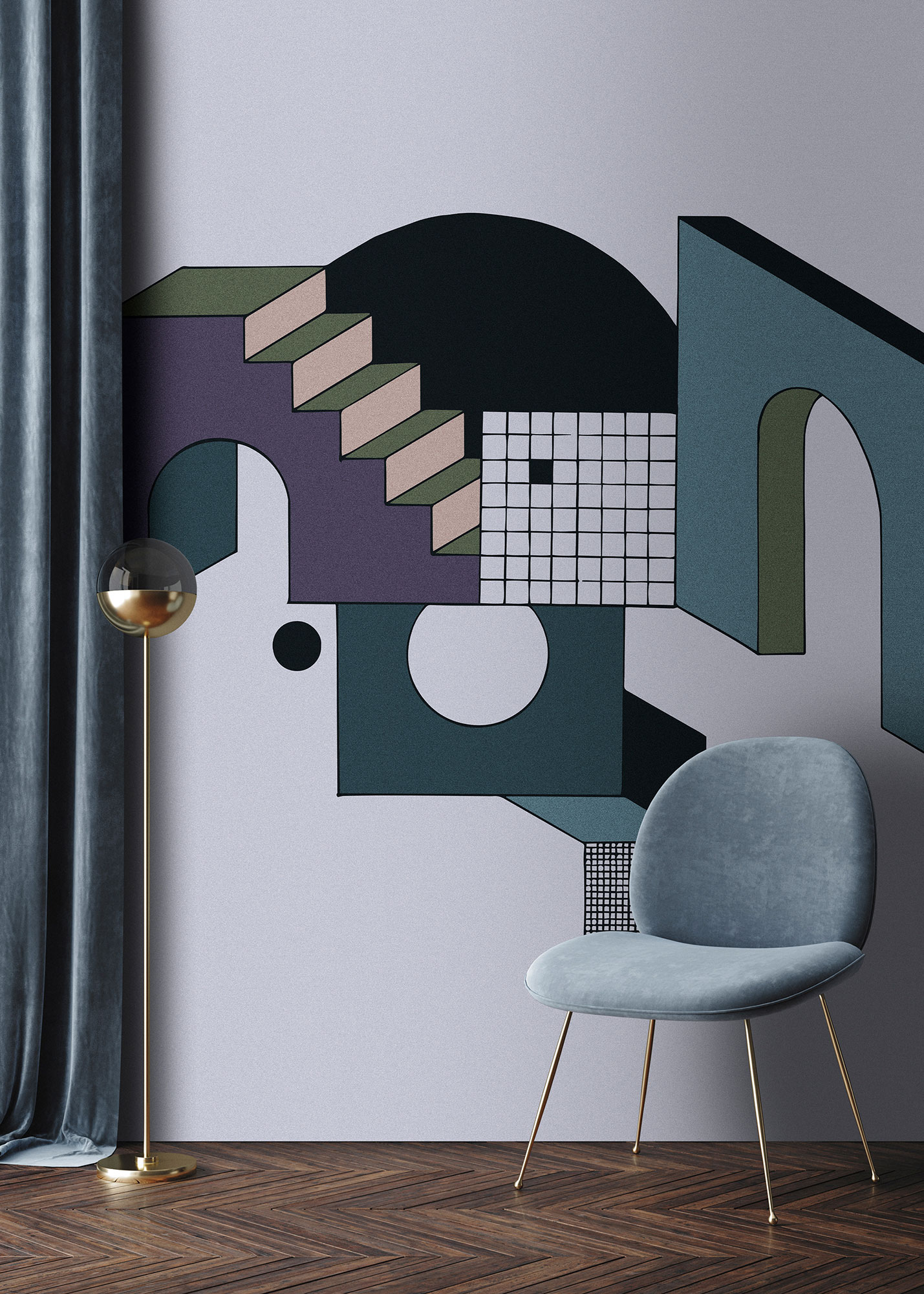 AS Fototapete Walls by Patel 3 Abstrakt DD122824