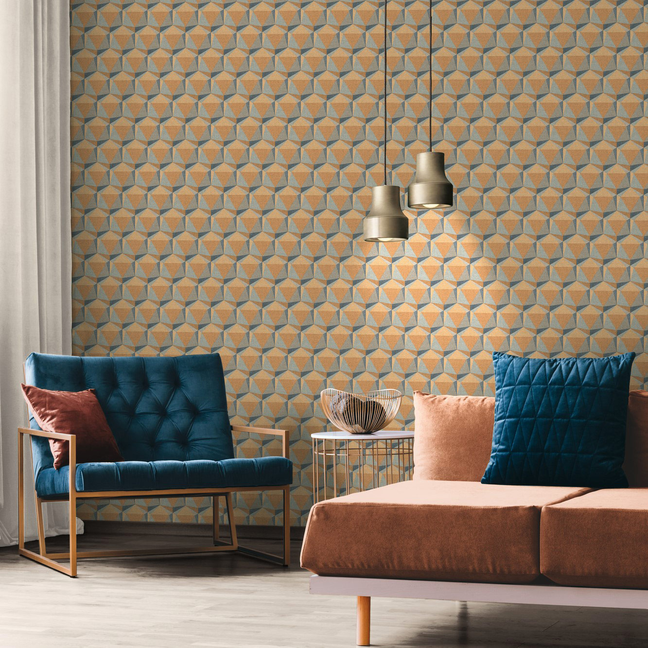 AS Vliestapete Nara Satintapete Tapete Geometrisch 387483