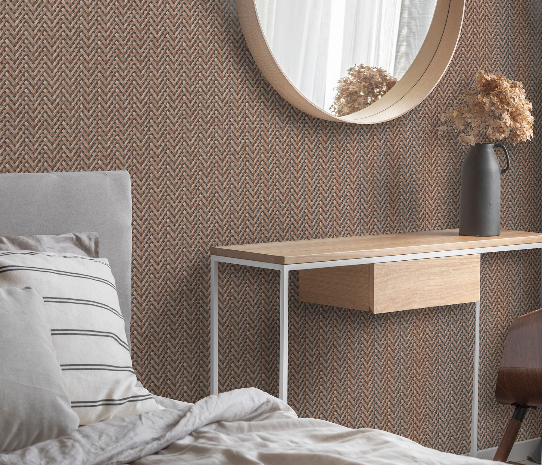 Erismann Vliestapete Code Nature braun 1020911