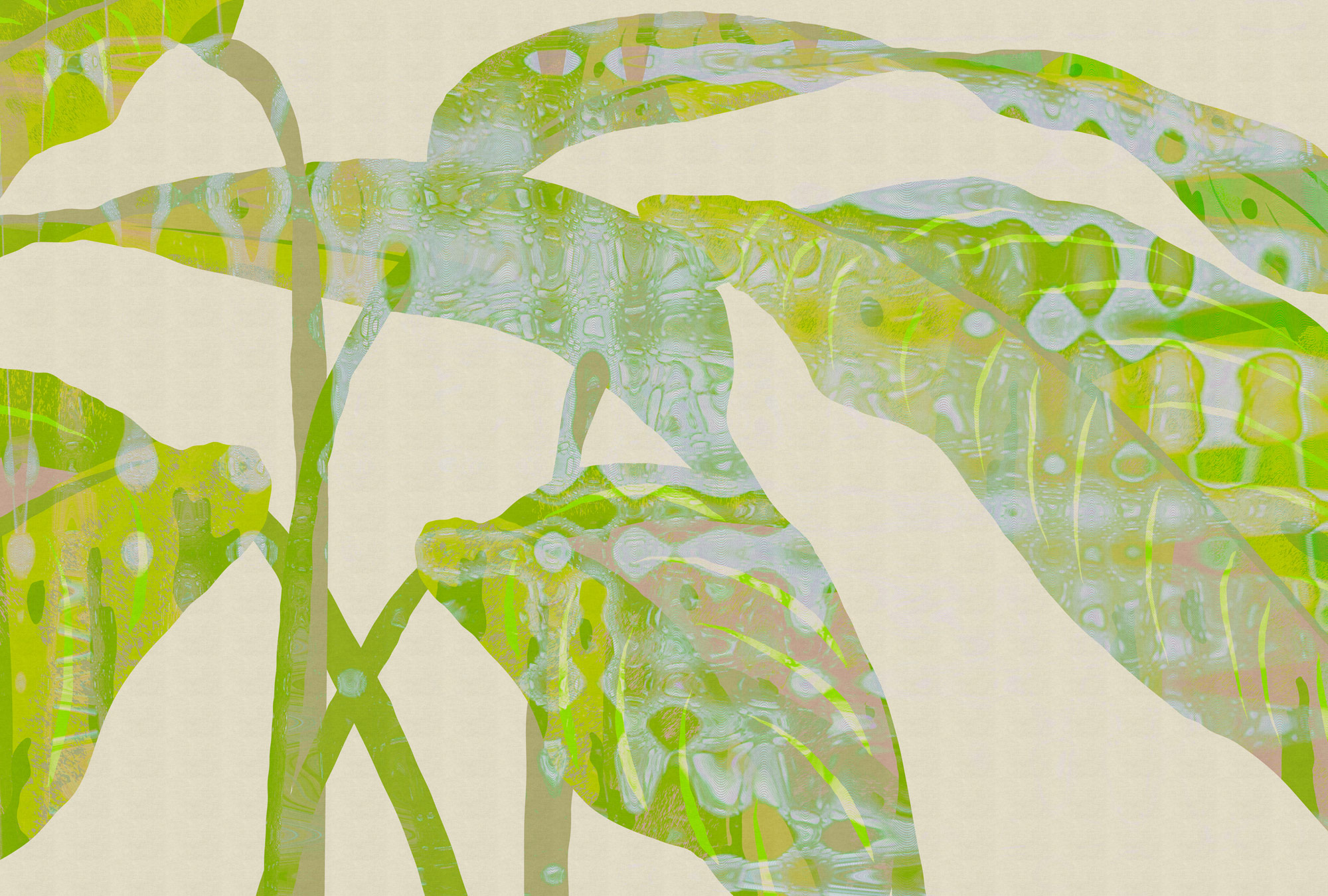 AS Fototapete Walls by Patel 5 Blätter Grün DD135119