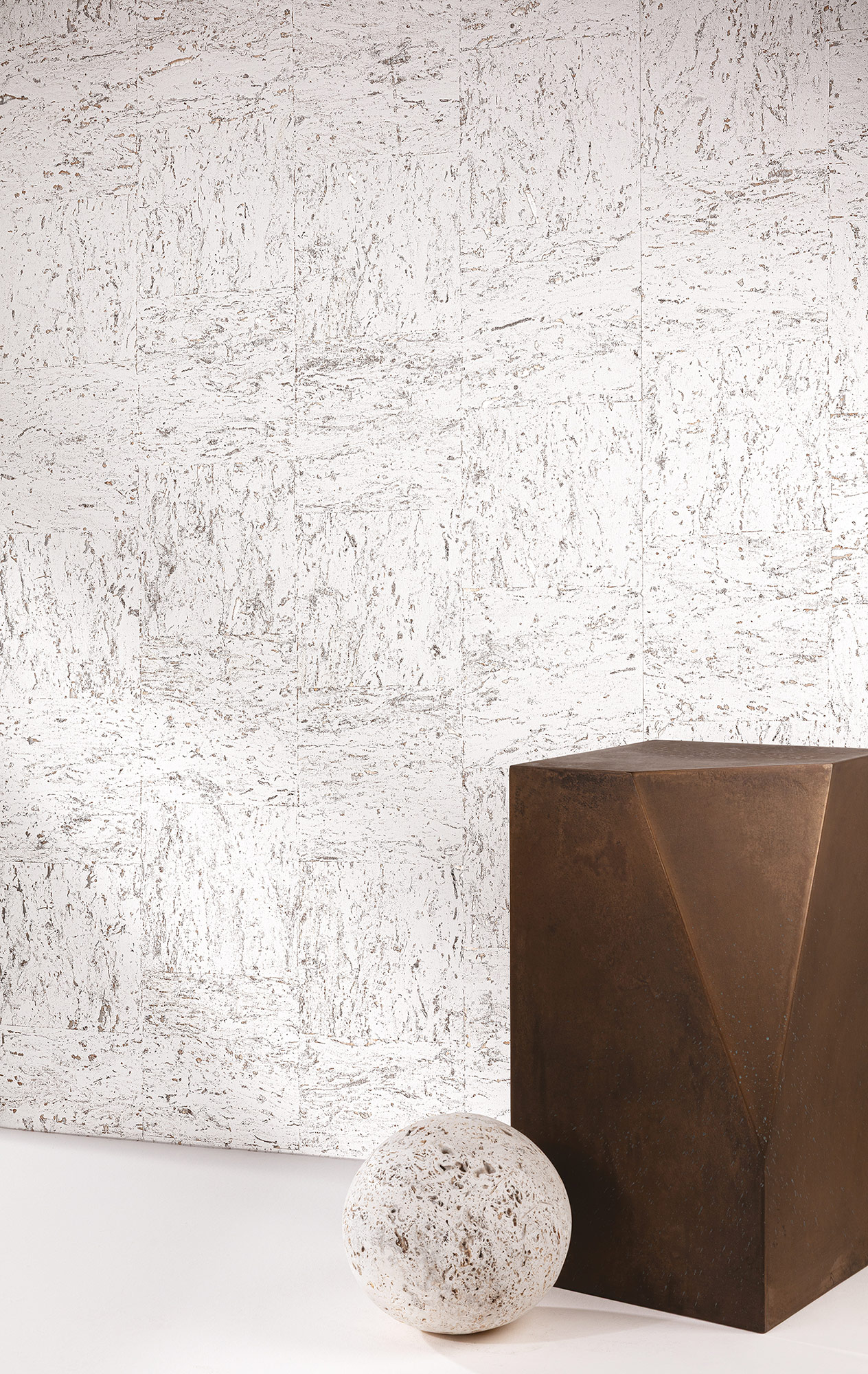 Masureel Vliestapete Erosion Suber Snow ERO501