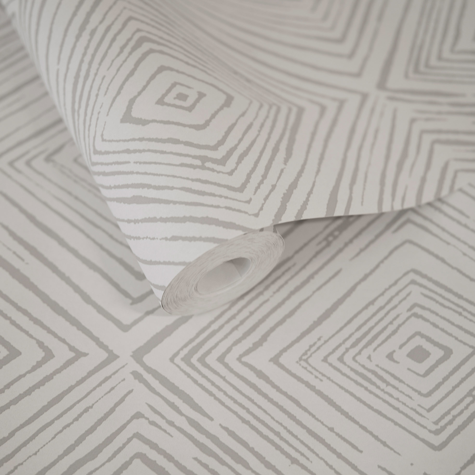 Hohenberger Vliestapete Chalk Diamand Taupe 65513