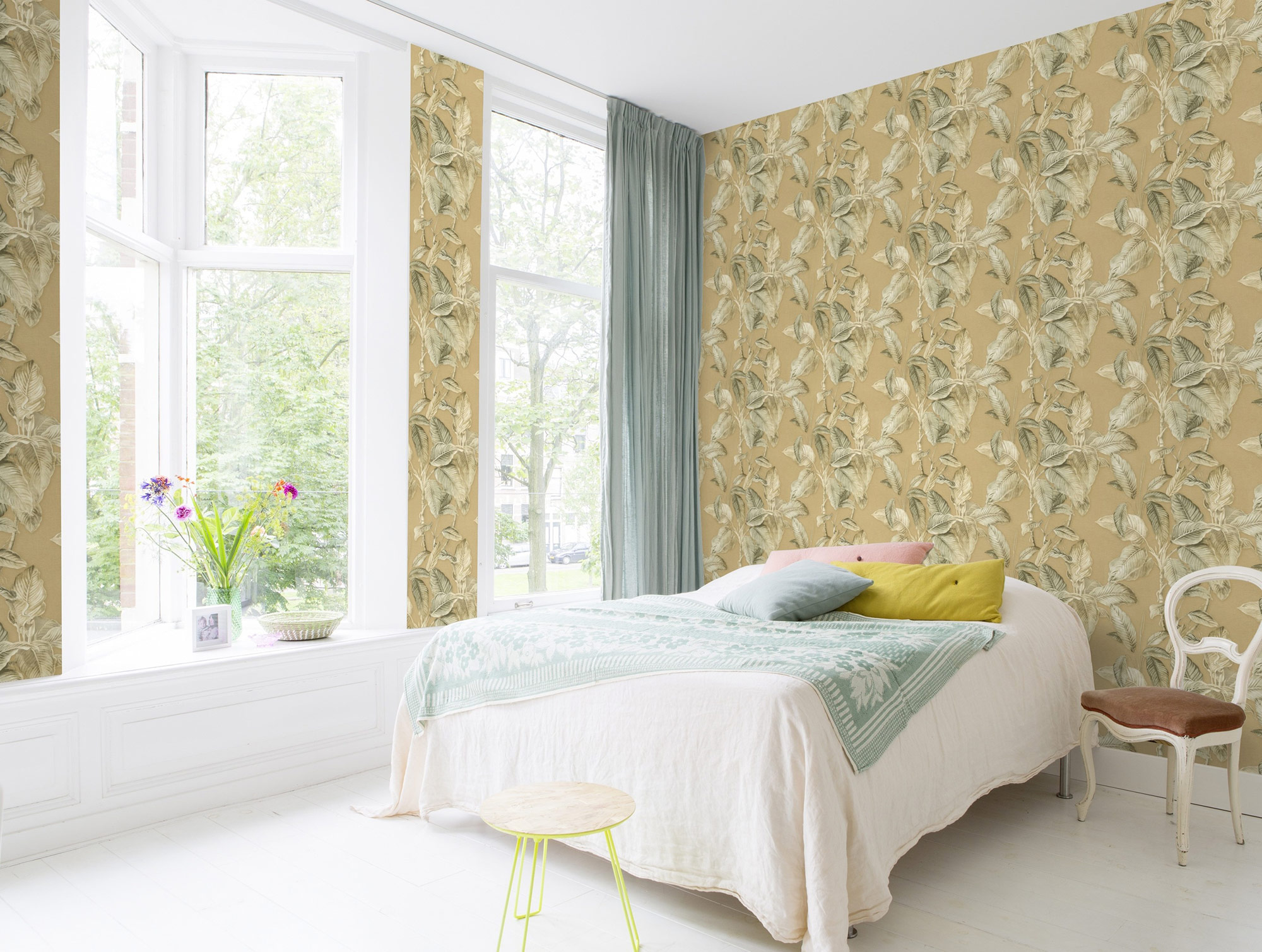 Rasch Vliestapete Back To Nature Blätter 571479