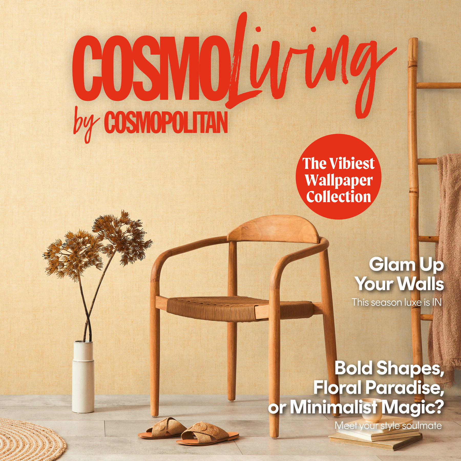 AS Vliestapete CosmoLiving Uni Gelb 791095