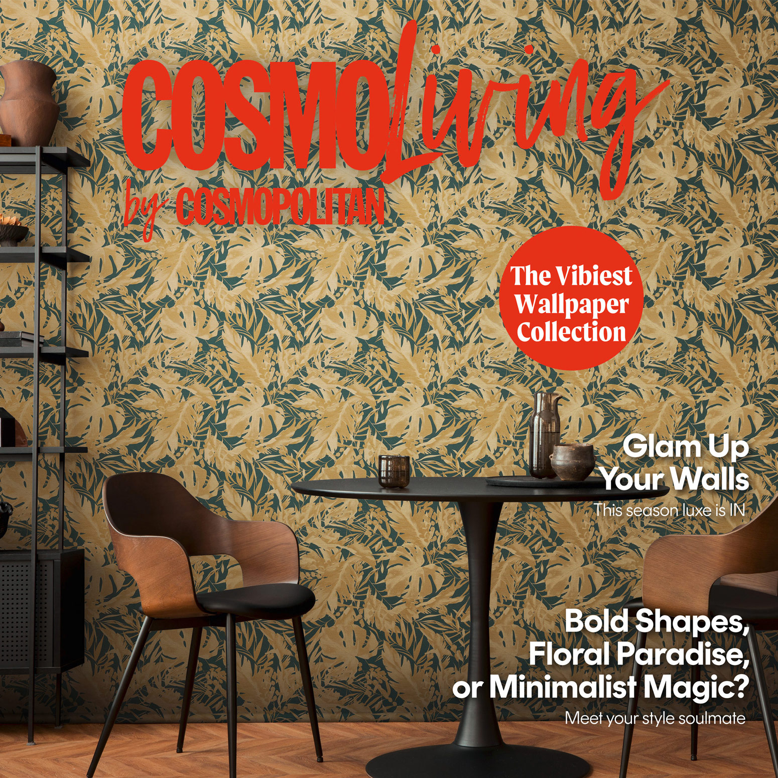 AS Vliestapete CosmoLiving Dschungel Petrol 790636