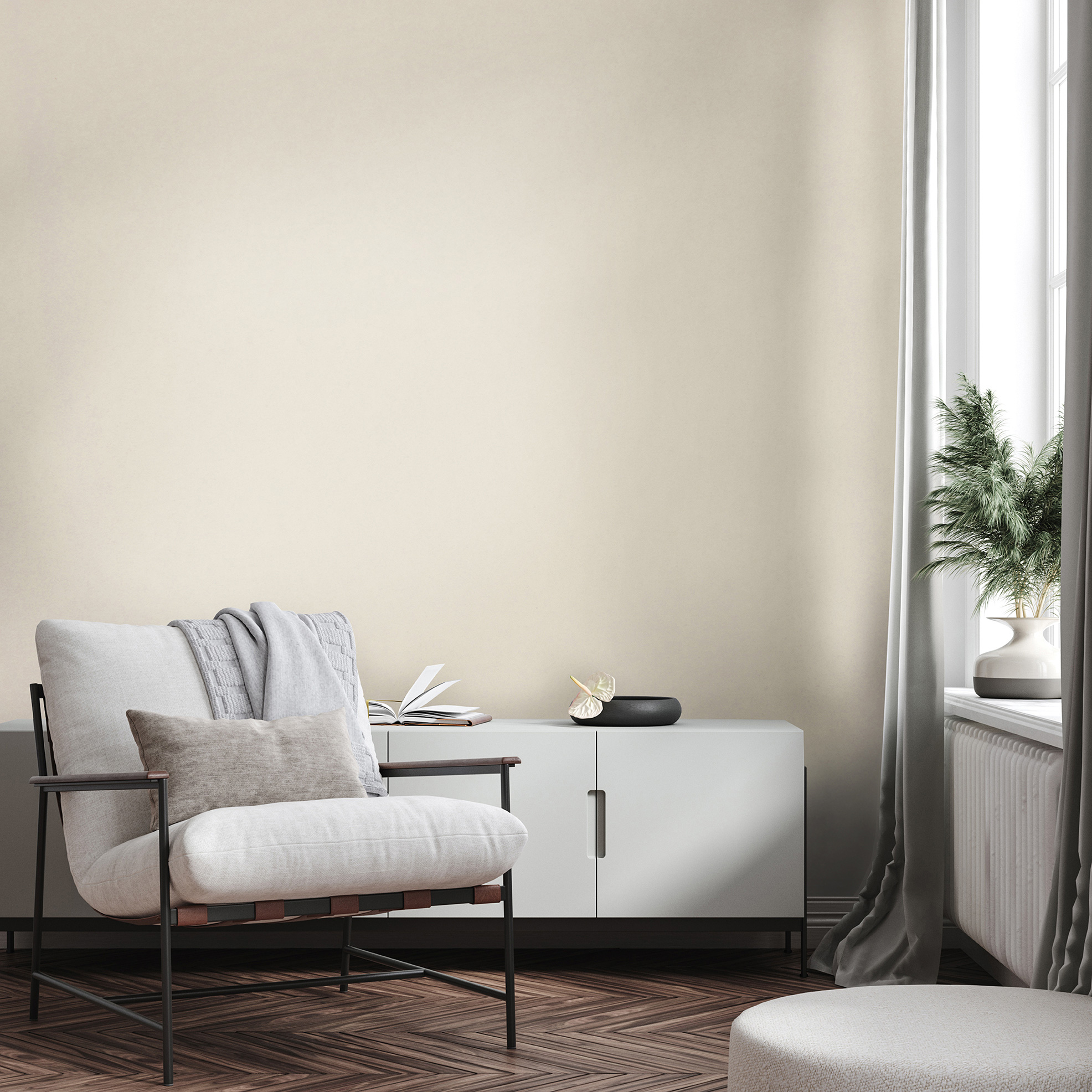 Hohenberger Vliestapete Chalk Chalk Uni Blossom 65537