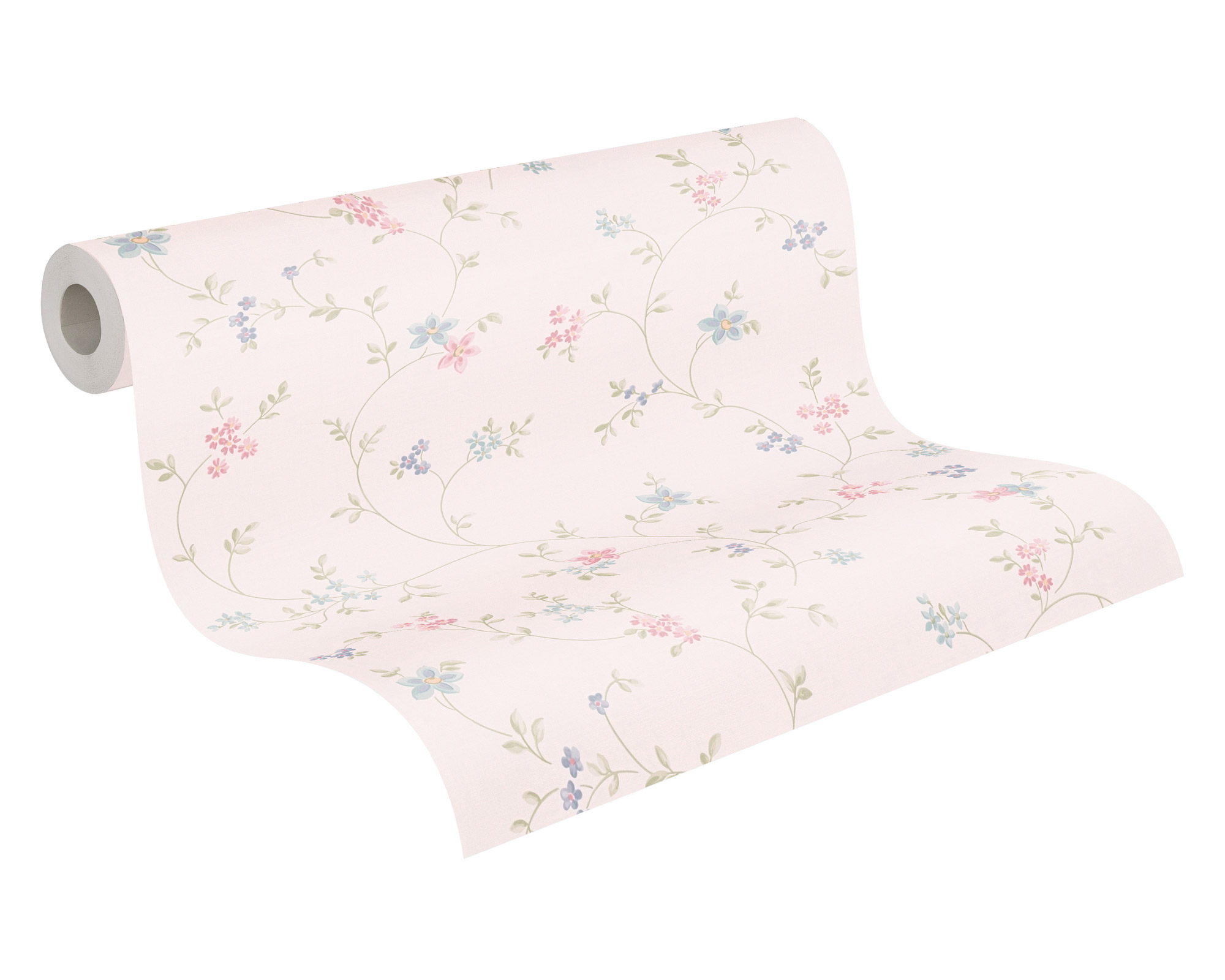 AS Vliestapete Maison Charme Blümchen creme 390712