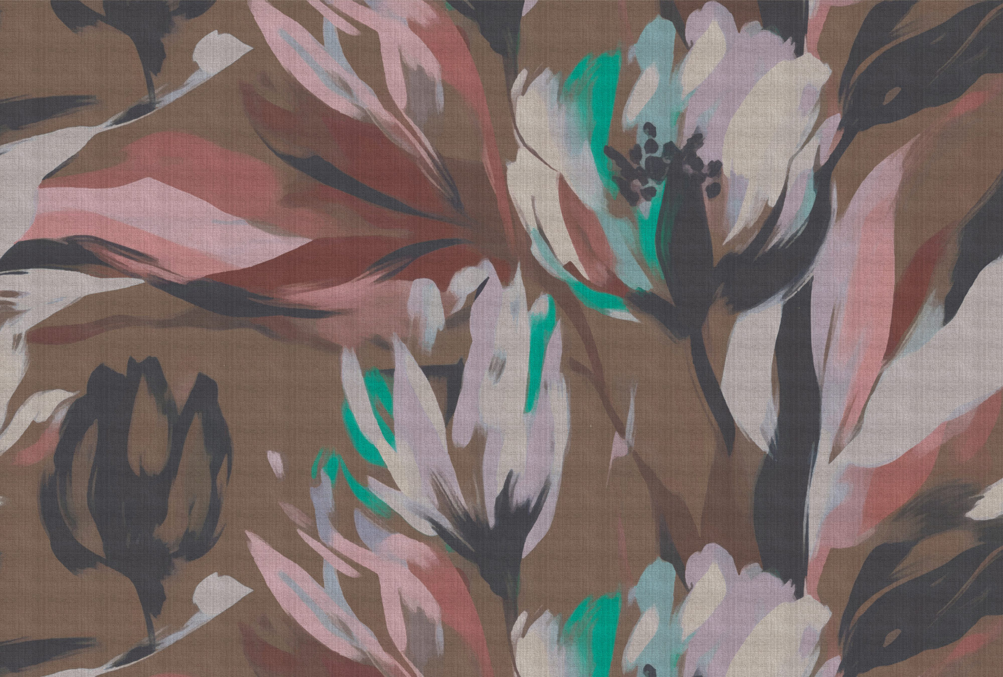 AS Fototapete Walls by Patel 5 Blumen Braun DD134519