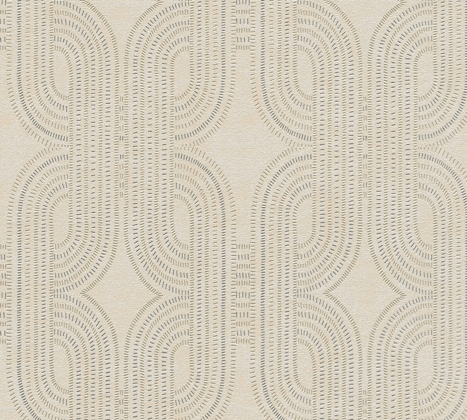 AS Vliestapete French Affair Struktur Beige 399371